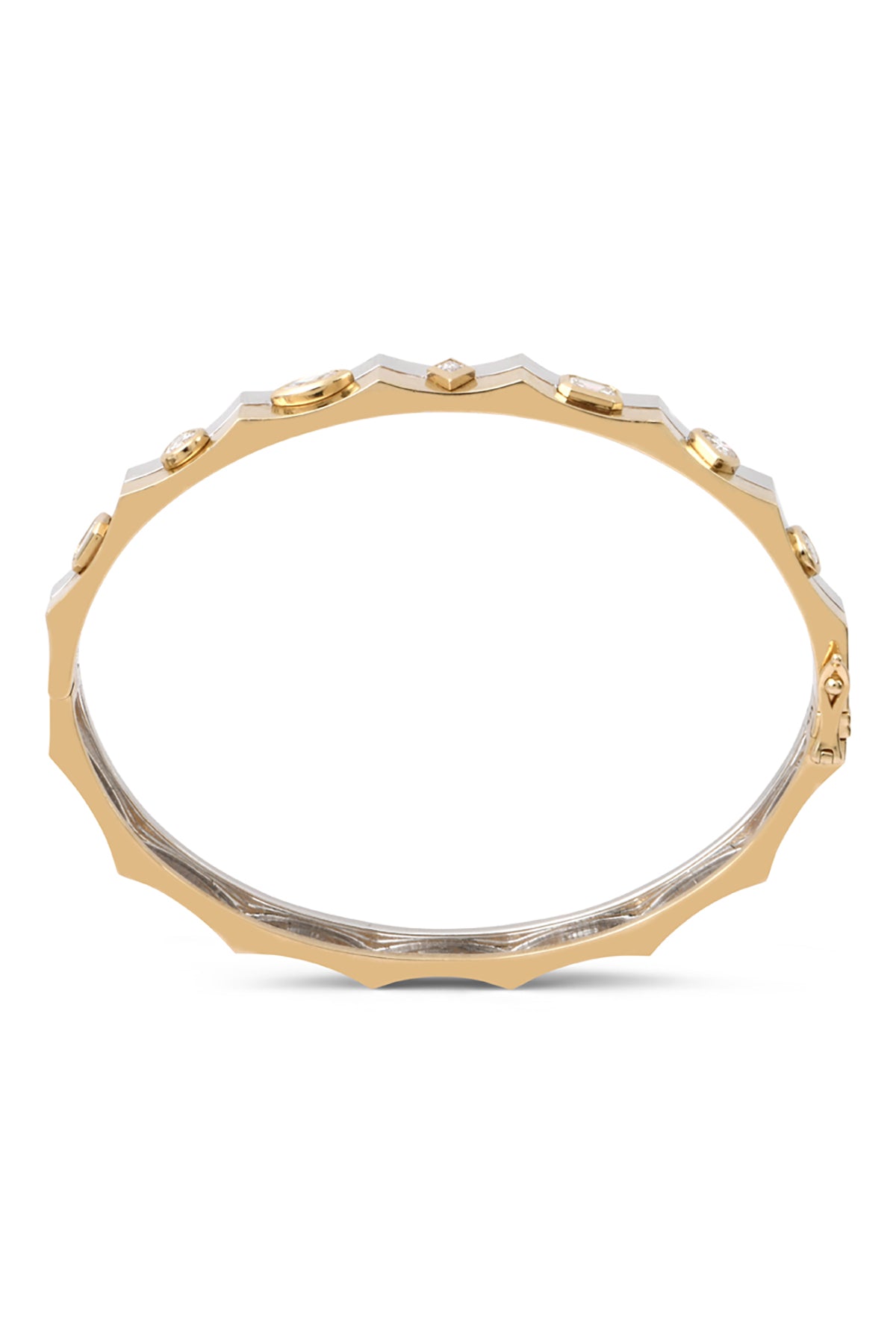 RAINBOW K | EYET STONES BANGLE - MAXFIELD LA