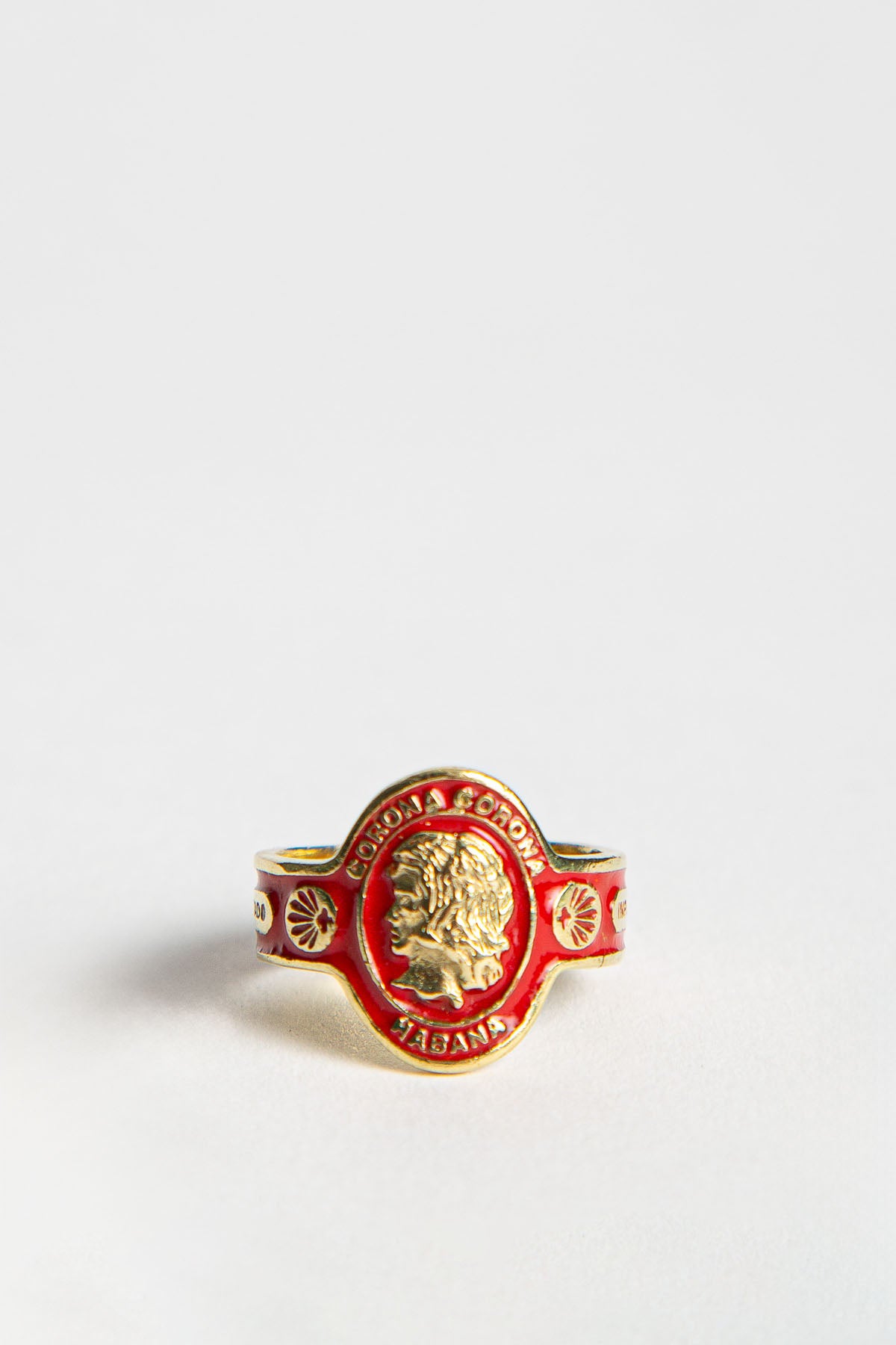 Cartier | 1970s Yellow Gold Habana Cigar Band Ring