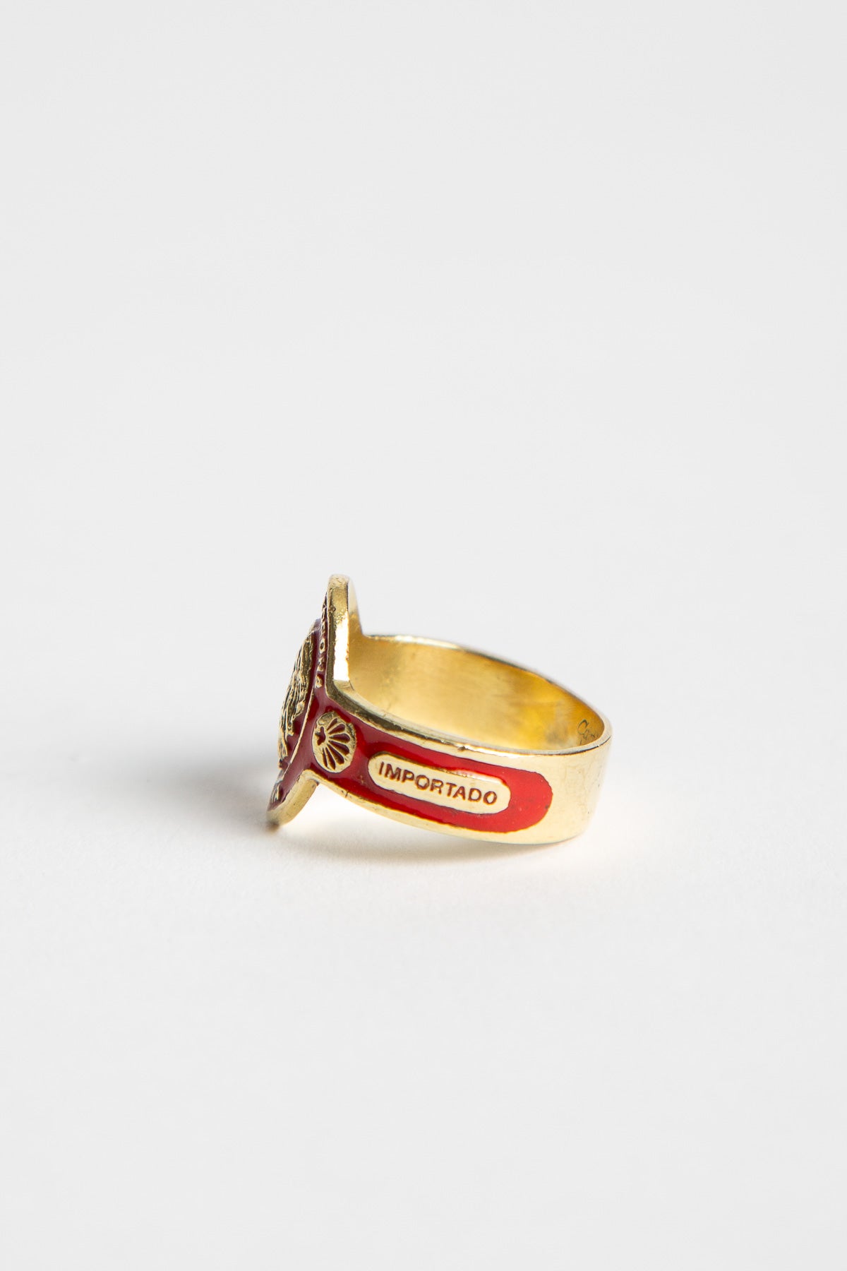 Cartier | 1970s Yellow Gold Habana Cigar Band Ring
