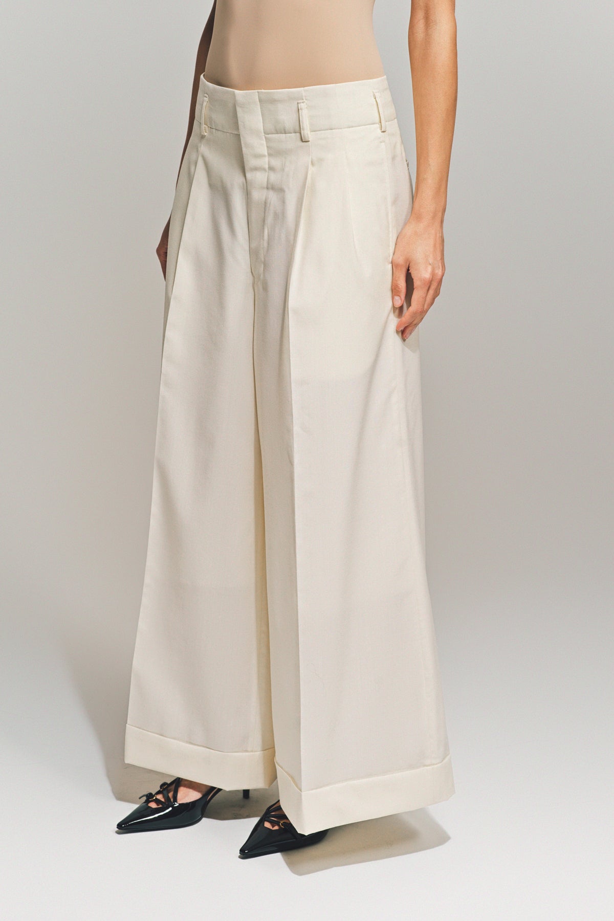 COMME DES GARCONS | WOOL PANTS