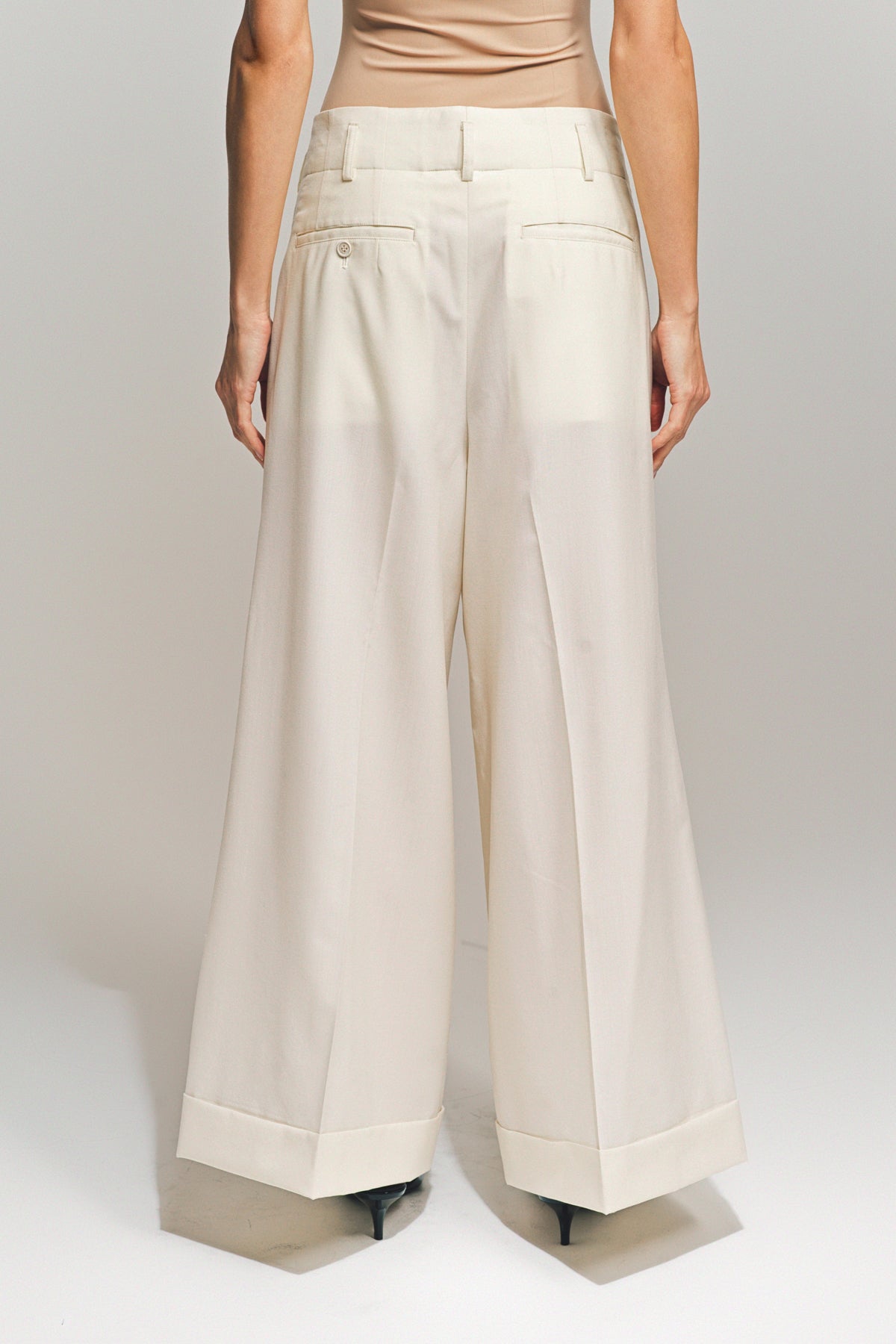 COMME DES GARCONS | WOOL PANTS