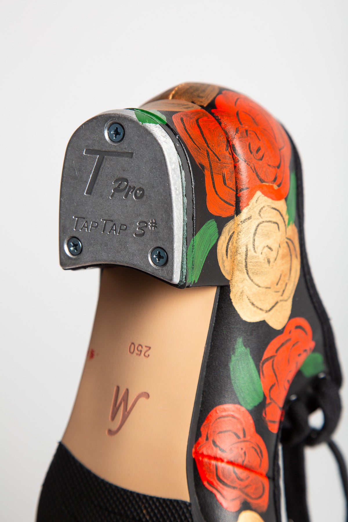 COMME des GARCONS レイヤードパッチワーク ドレスシューズ COMME DES GARCONS | HAND PAINTED TAP SHOES