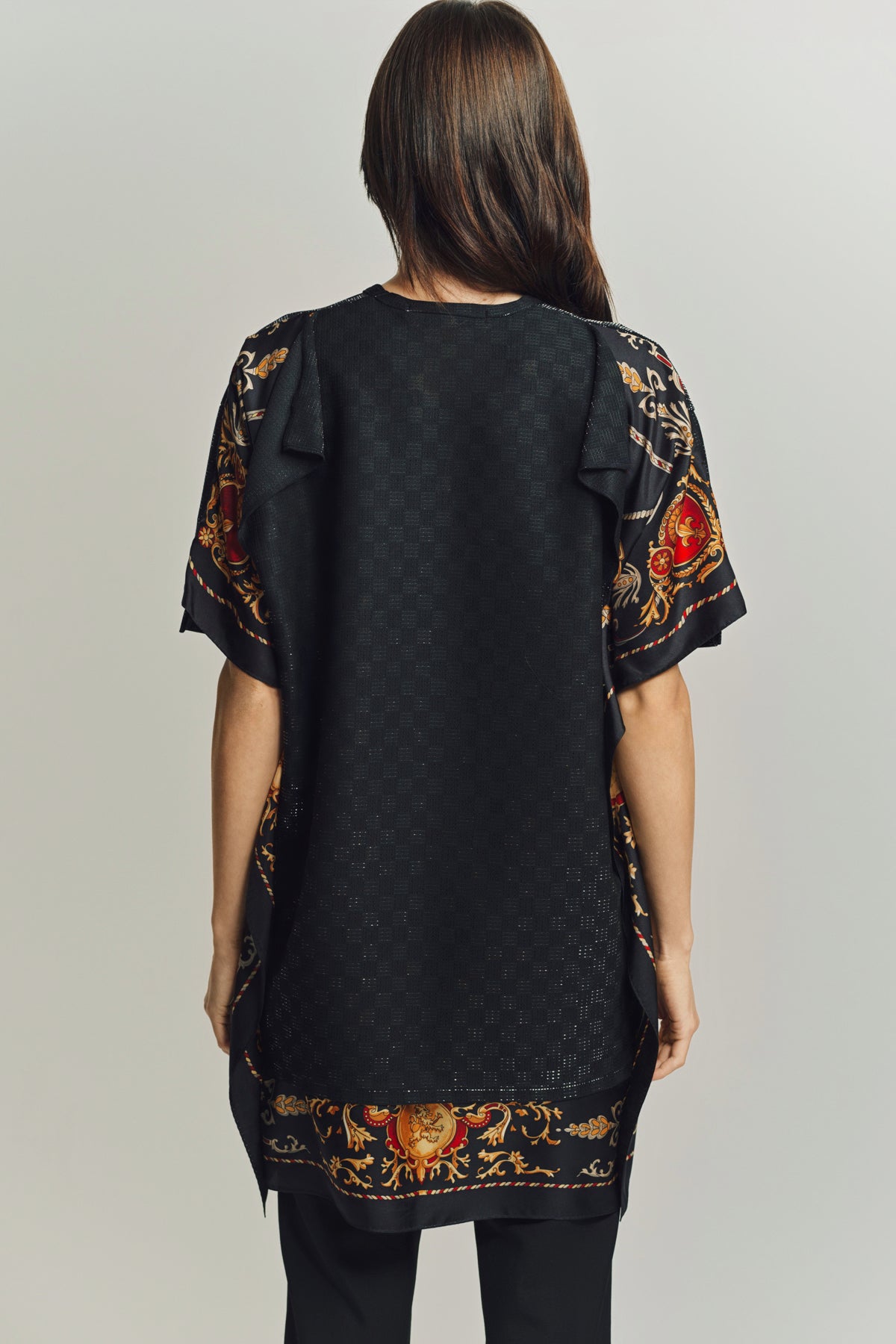 JUNYA WATANABE | GLITTER CHECK T-SHIRT