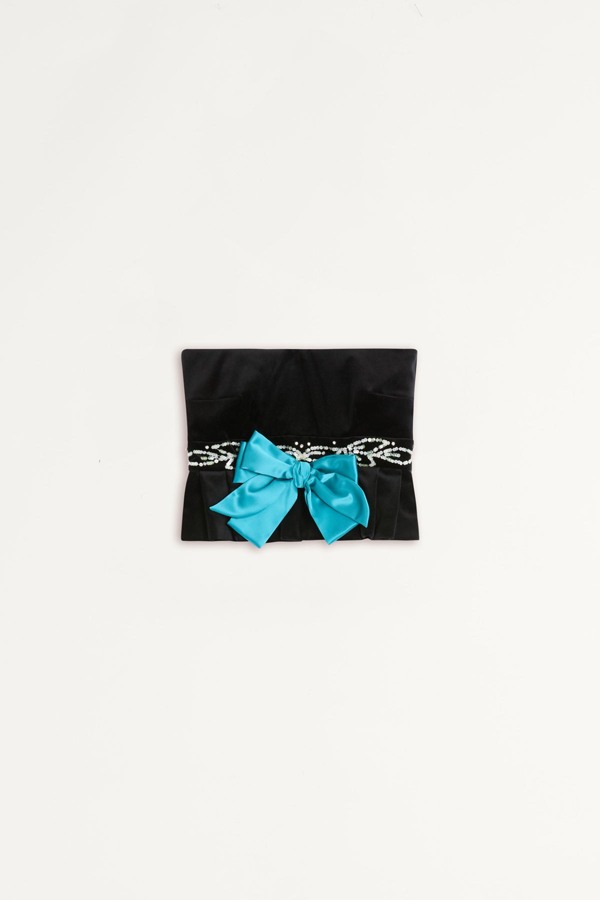 VALENTINO | EMBROIDERED BOW TOP