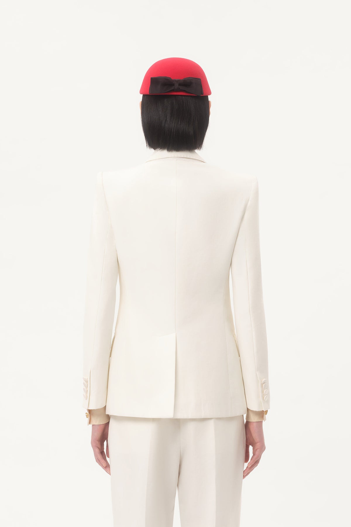 VALENTINO | DIAGONAL COTTON BLAZER