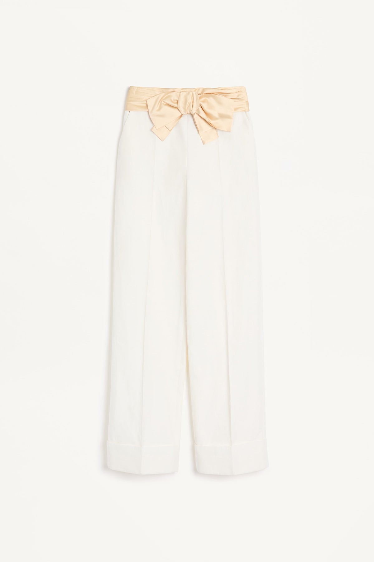 VALENTINO | DIAGONAL COTTON PANTS