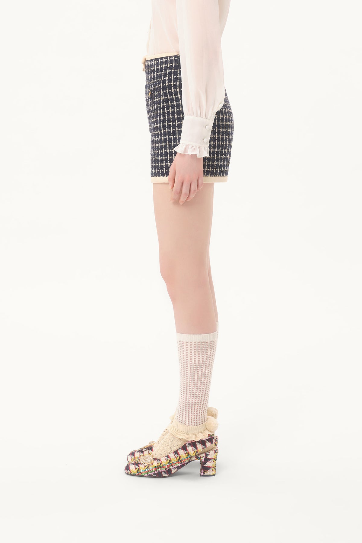 VALENTINO | BOUCLE SHORTS