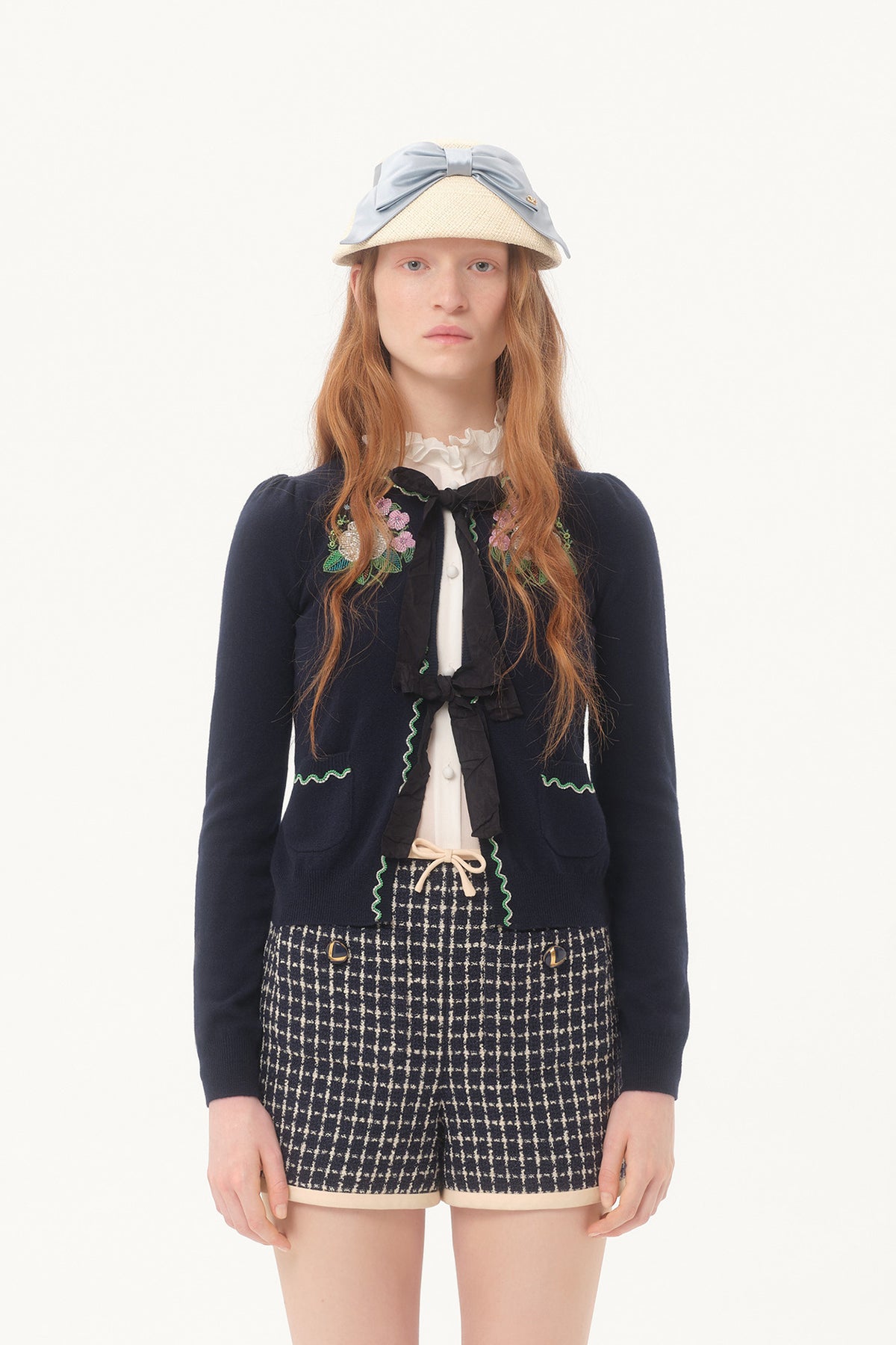 VALENTINO | EMBROIDERED CARDIGAN