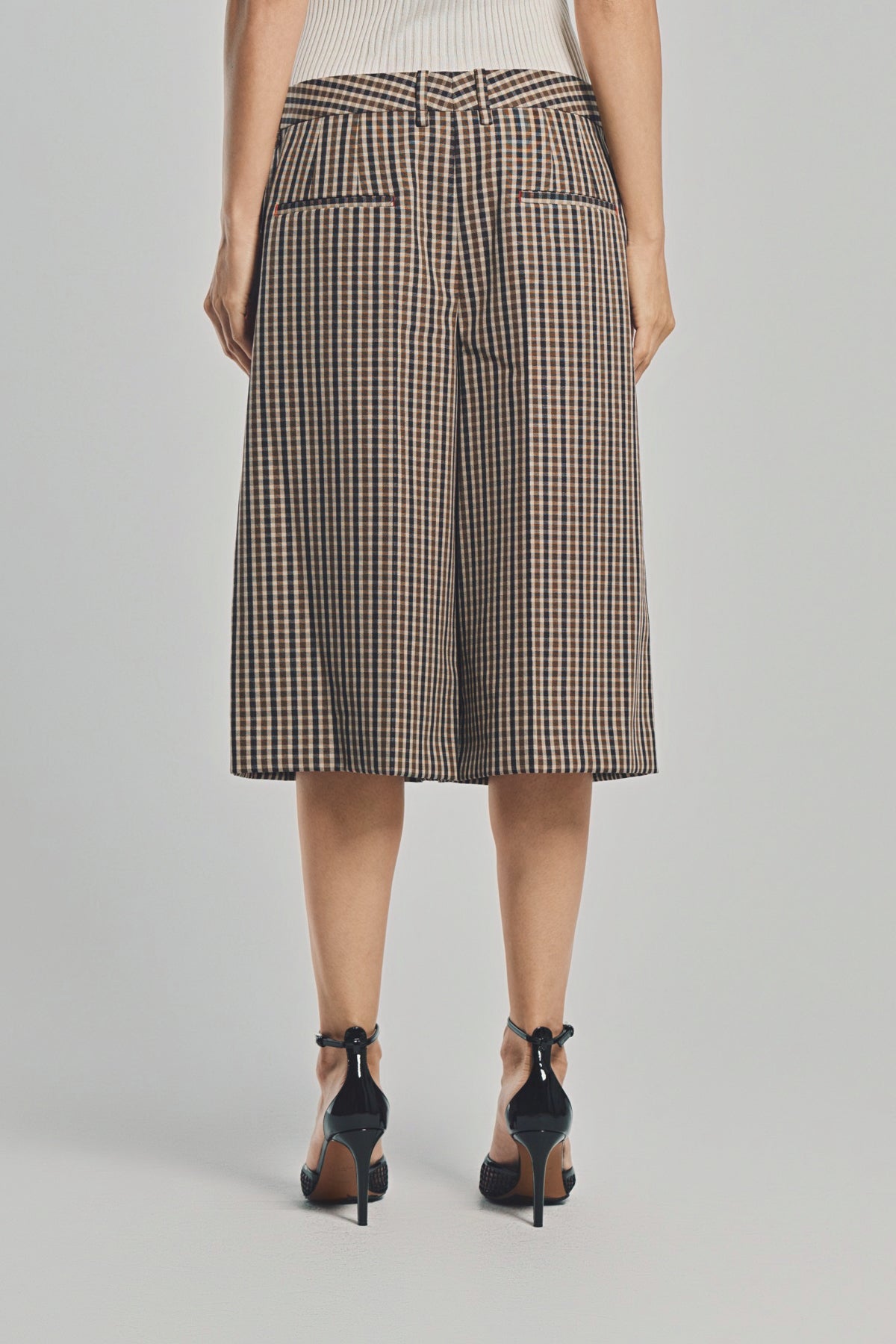 JIL SANDER | WOOL PRINTED SHORTS
