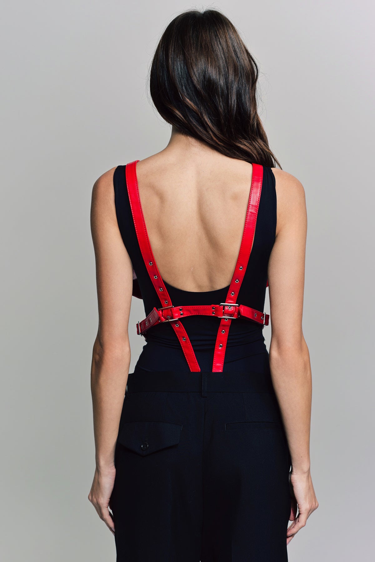 NOIR KEI NINOMIYA | LIPS HARNESS VEST - MAXFIELD LA