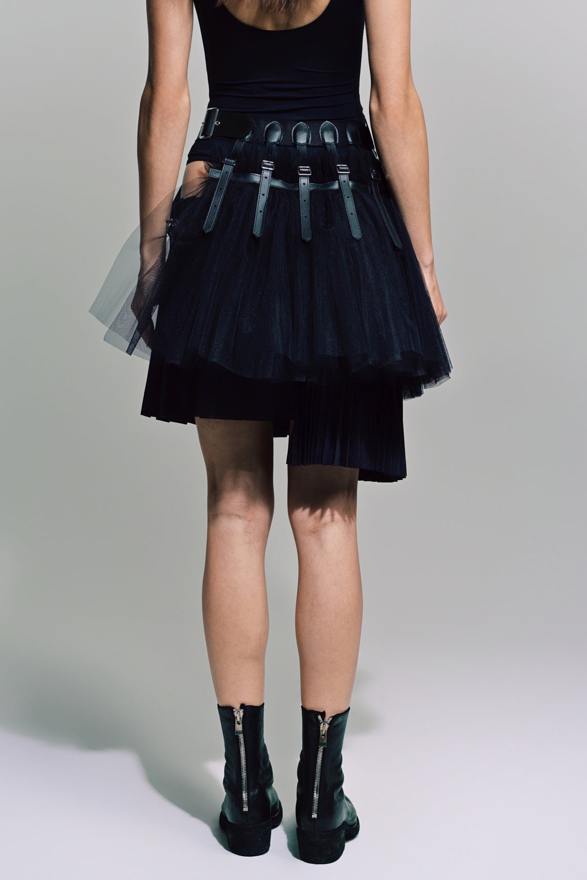 NOIR KEI NINOMIYA | LAYERED TULLE SKIRT - MAXFIELD LA