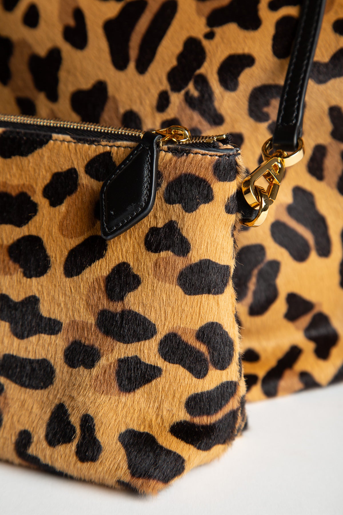 ALAÏA | LE CABAS BAG IN LEOPARD HAIRCALF