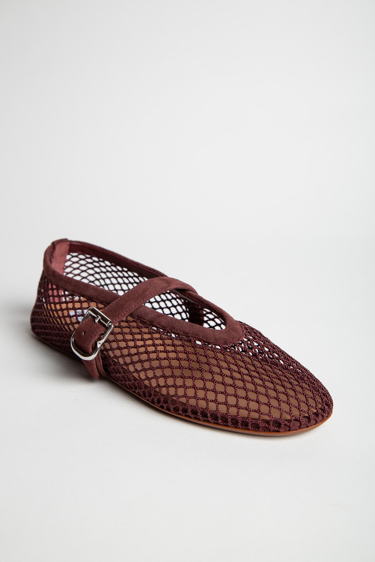 ALAÏA | FISHNET BALLET FLATS