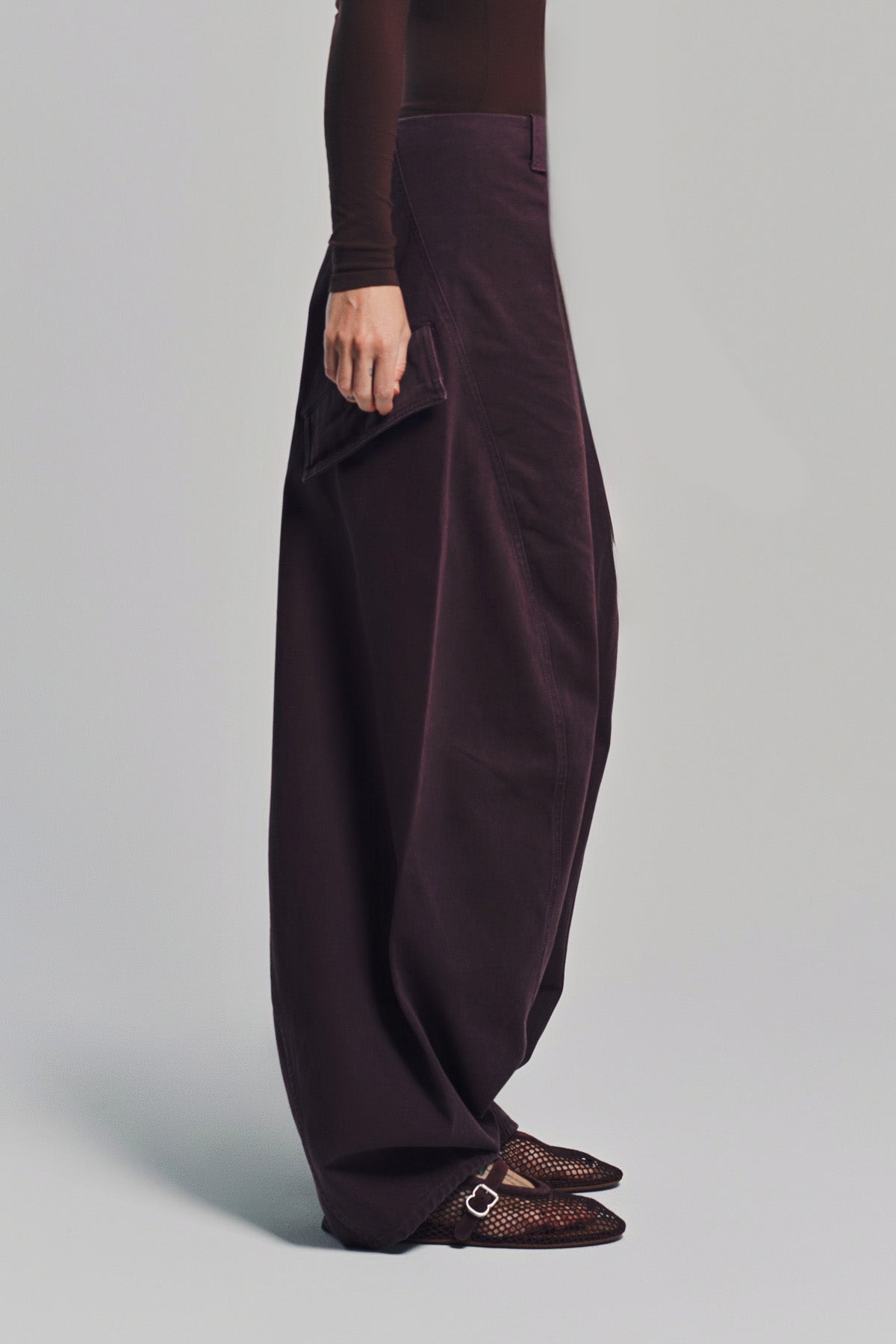 ALAÏA | ROUND CARGO PANTS