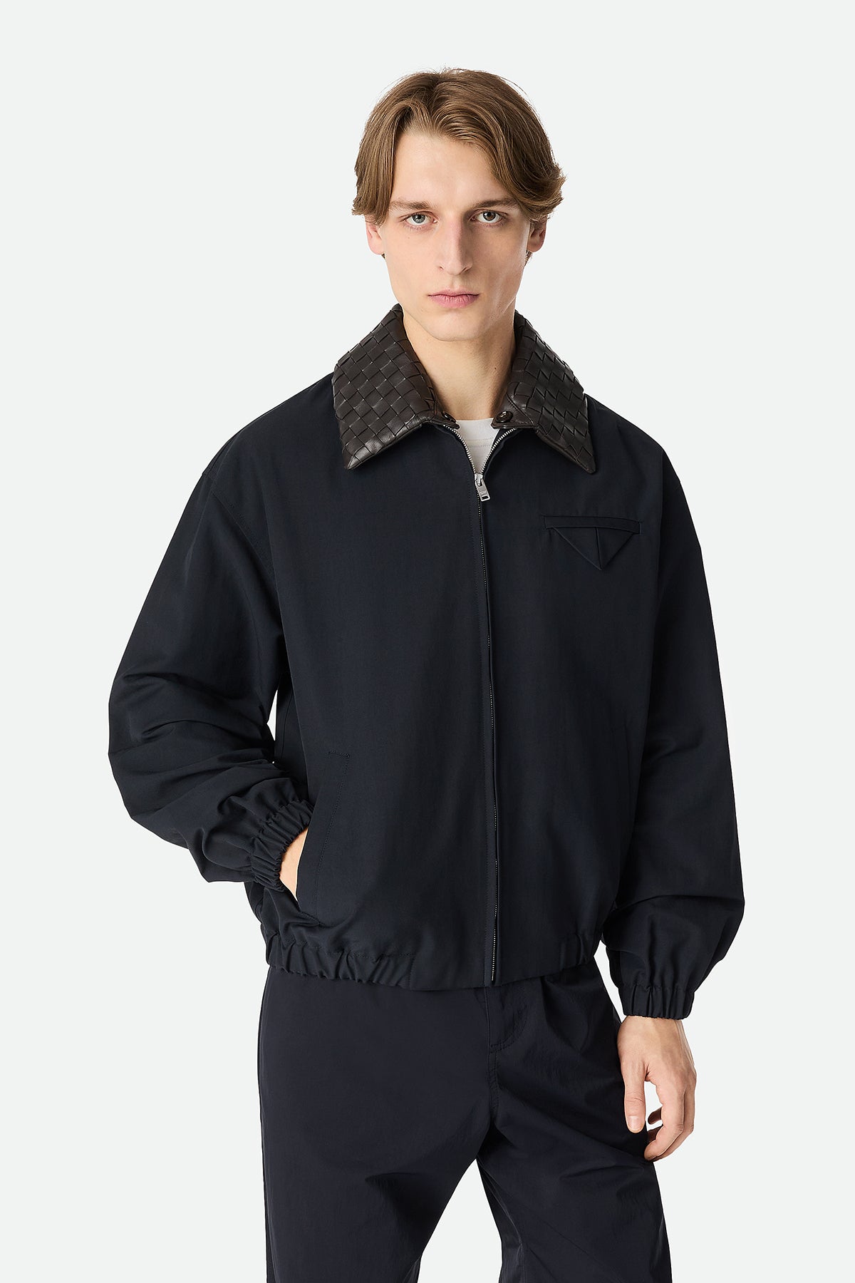 BOTTEGA VENETA | TECH COTTON BLOUSON - MAXFIELD LA