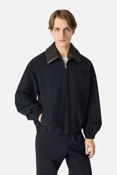 ジャケット・アウター BOTTEGA VENETA, 12FW NOCOLLAR BLOUSON BOTTEGA VENETA | TECH COTTON BLOUSON