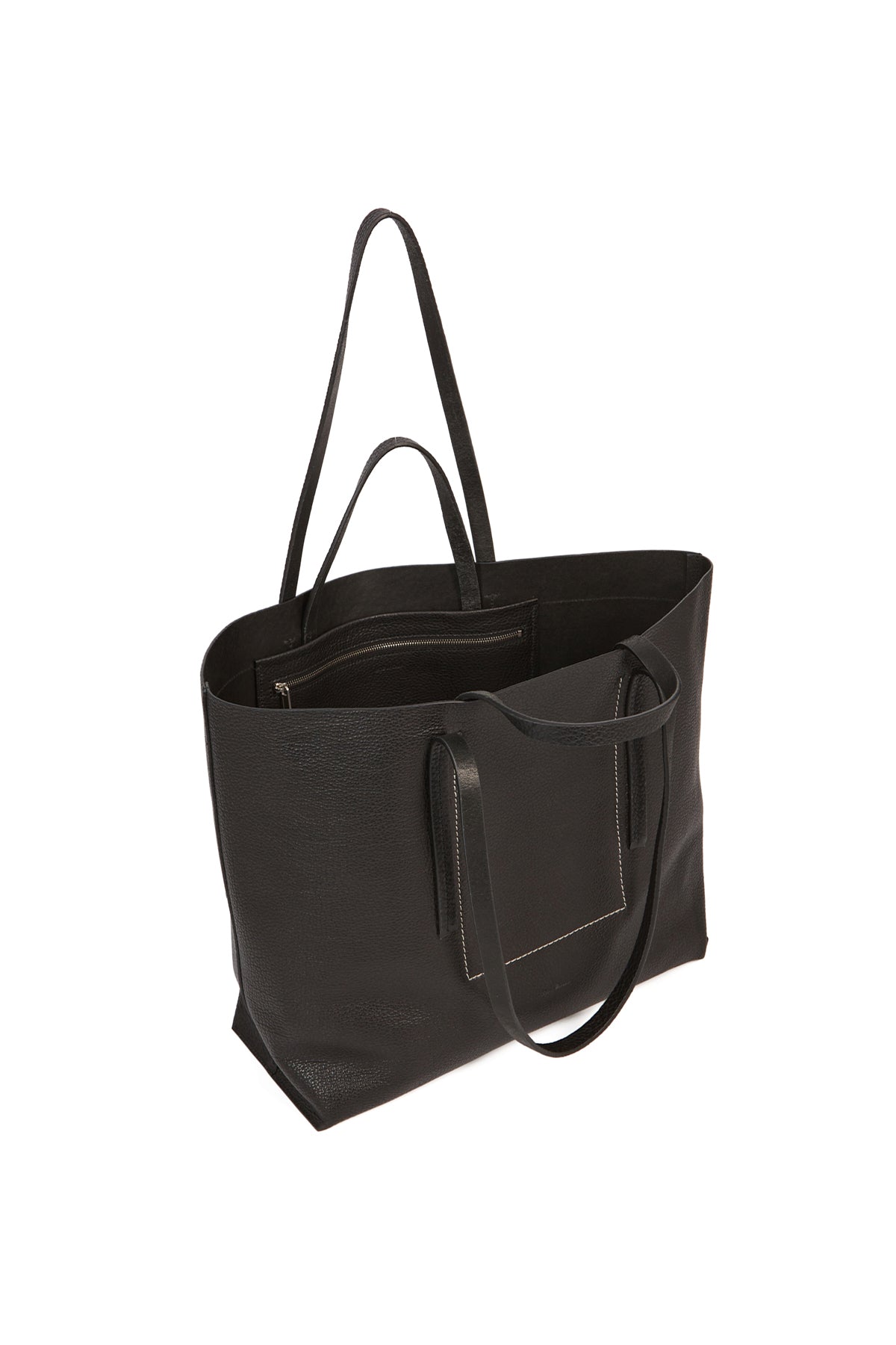 RICK OWENS FW24 トートバッグ Rick Owens リック オウエンス FW24 MEDIUM SHOPPER / BLK - NUBIAN