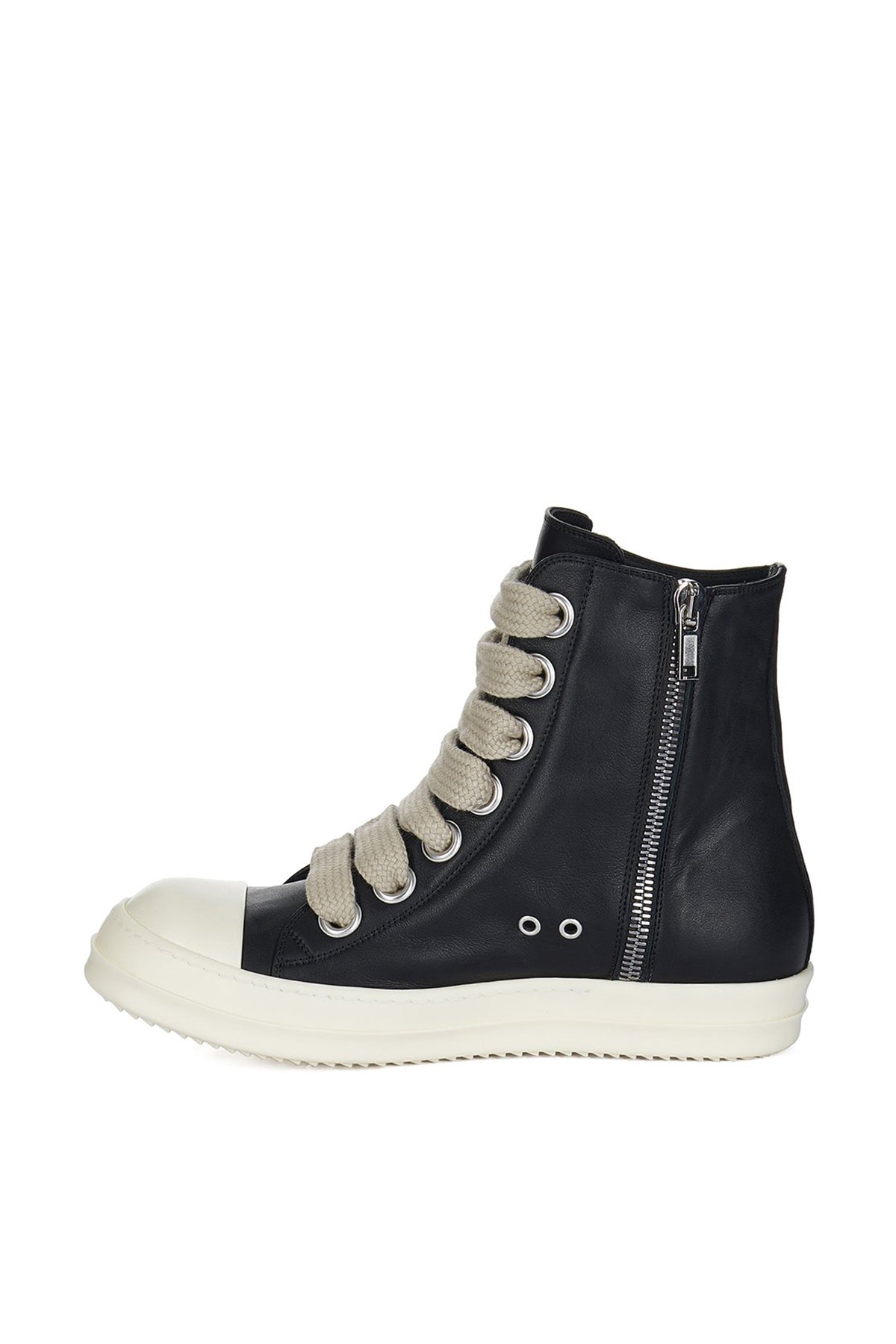 rick owens jumbolace ramones 24ss サイズ42 Rick Owens *NEW* BLACK JUMBO LACE HIGH RAMONES 42 | ardeetee