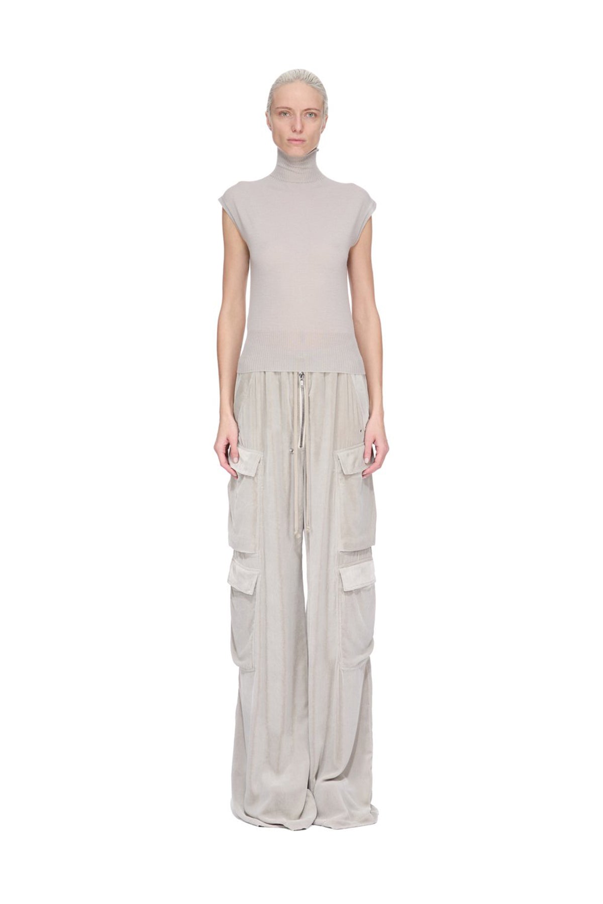 【関税込み】Rick Owens グレー Hollywood Luna マキシドレス Rick Owens Lido マキシスカート | ブラック | FARFETCH JP