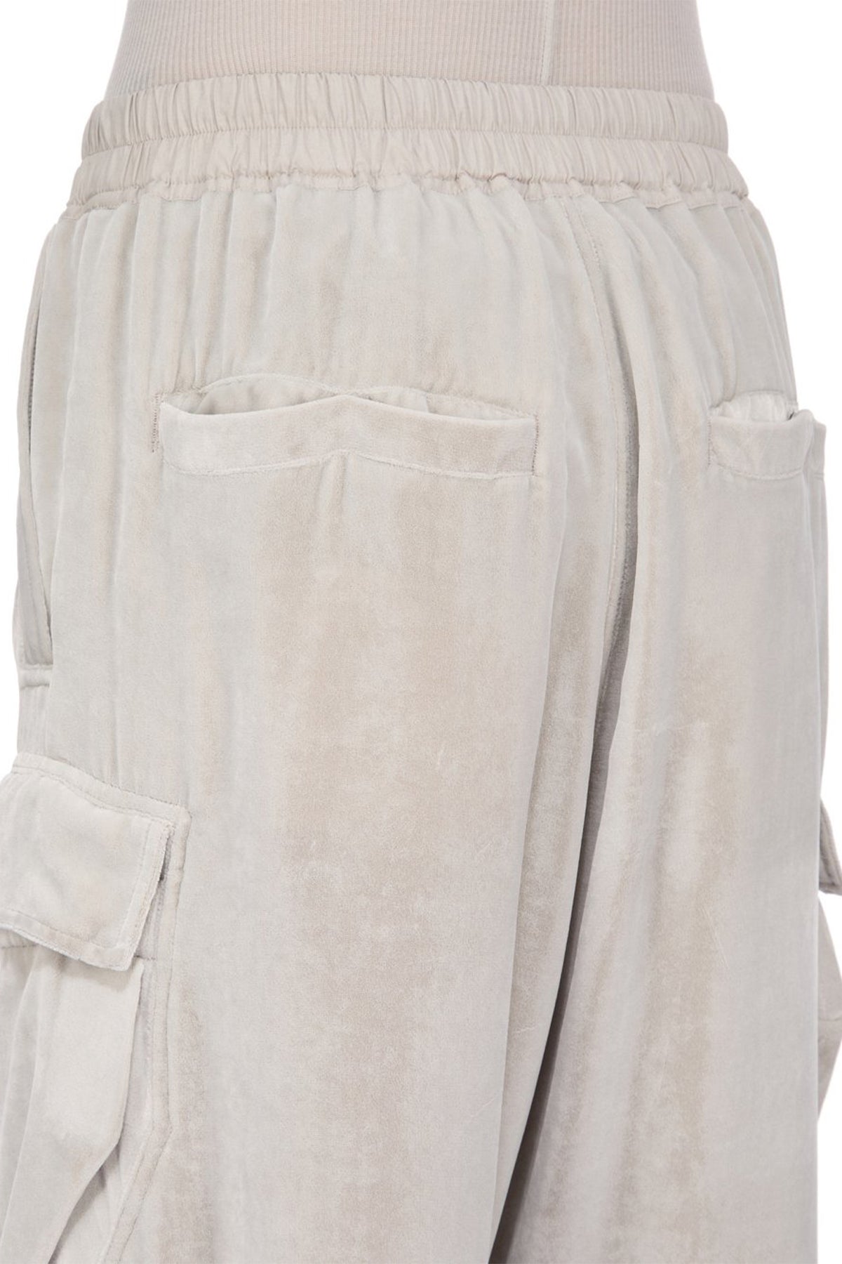 RICK OWENS | VELVET CARGOBELAS PANTS