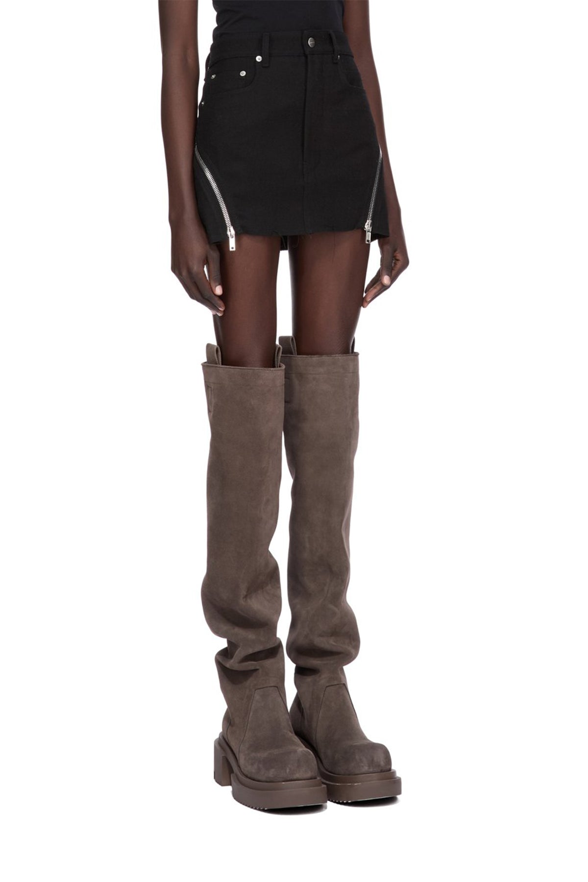 RICK OWENS | BOLAN BANANA MINI SKIRT