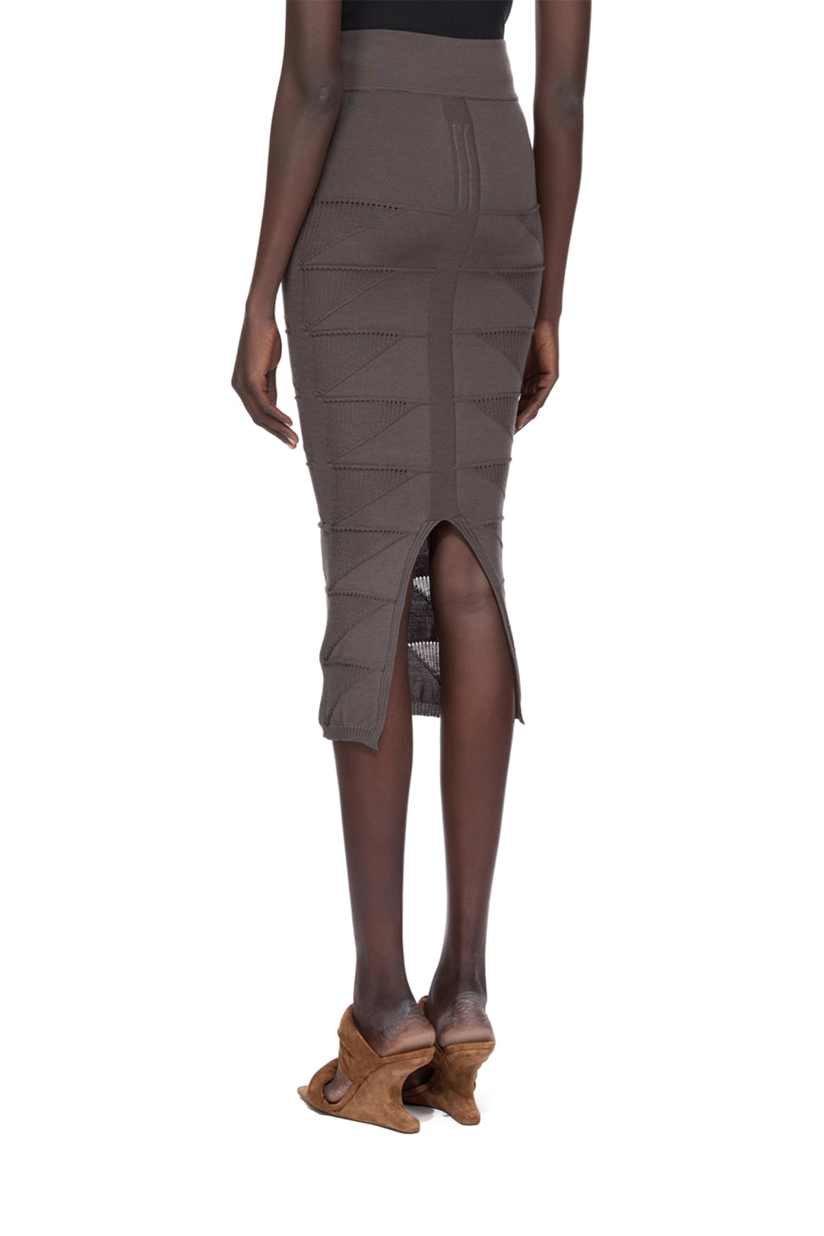 RICK OWENS | CALF MOTIVO SKIRT