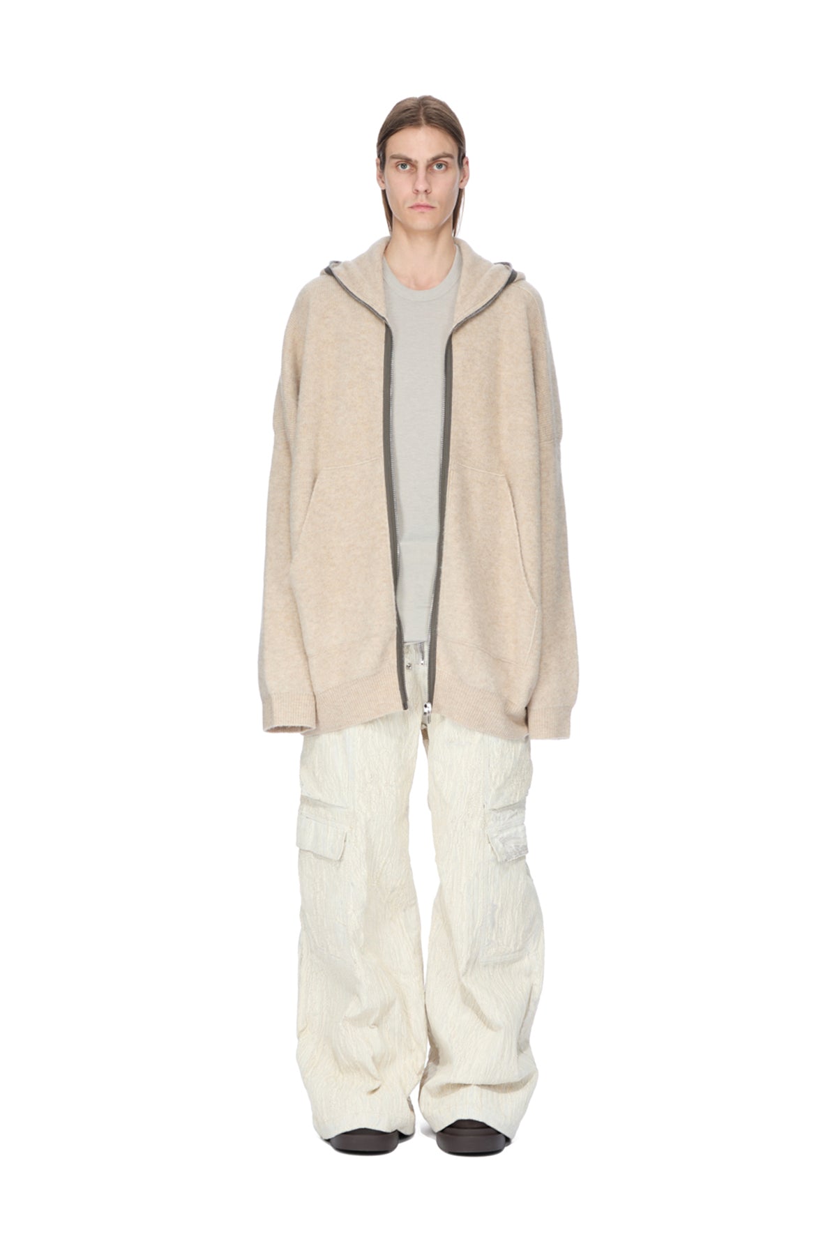RICK OWENS | GIMP OVERSIZED HOODIE