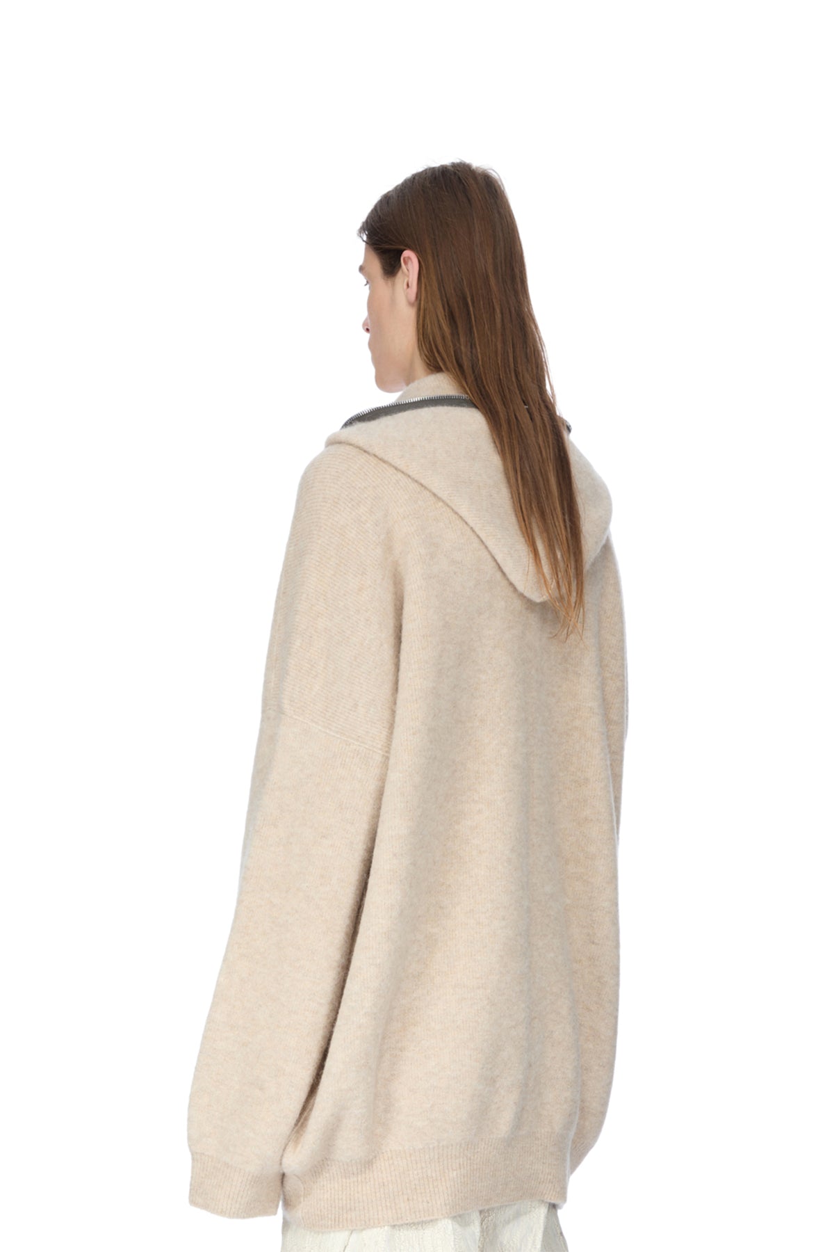 RICK OWENS | GIMP OVERSIZED HOODIE