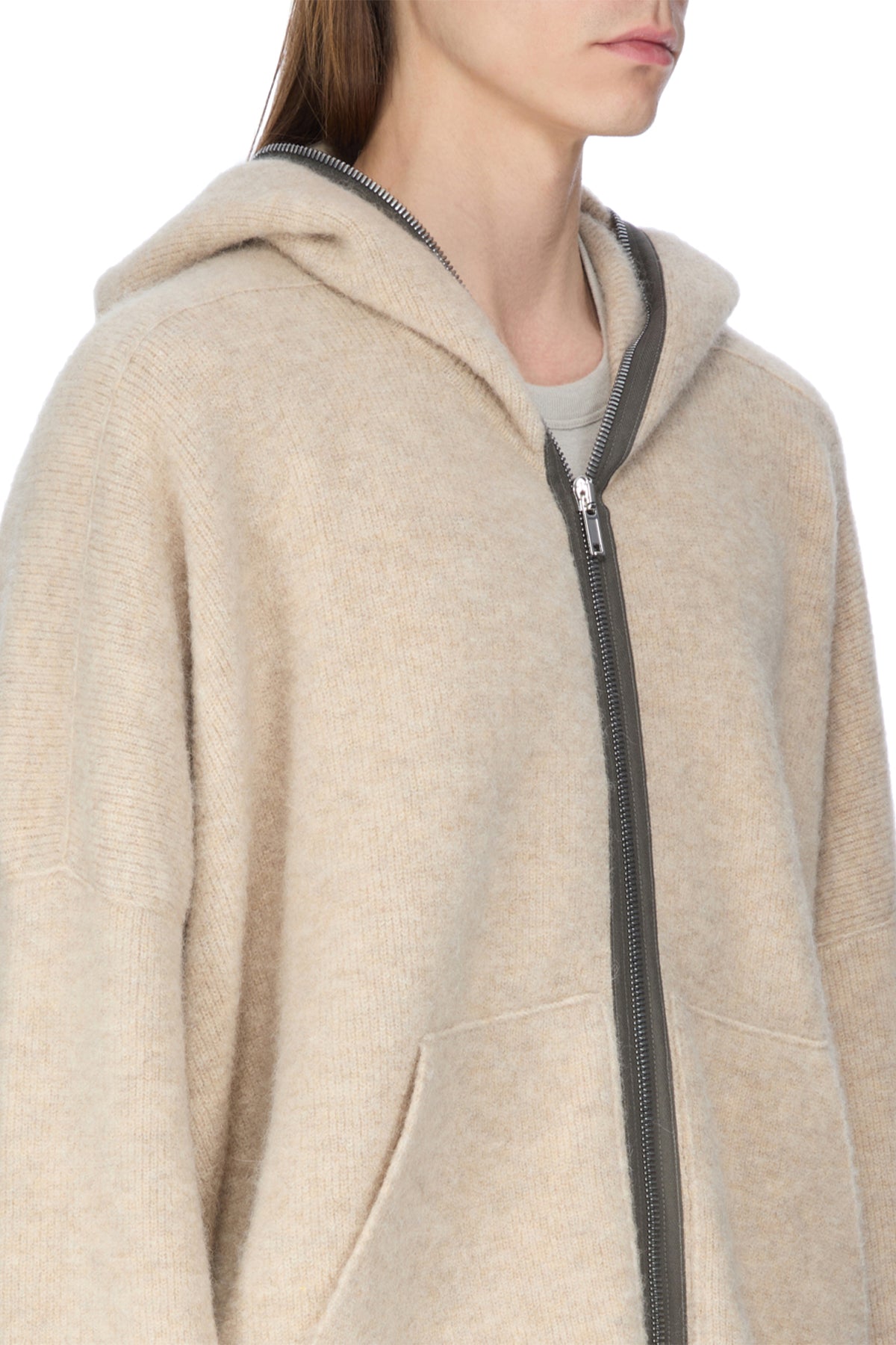 RICK OWENS | GIMP OVERSIZED HOODIE