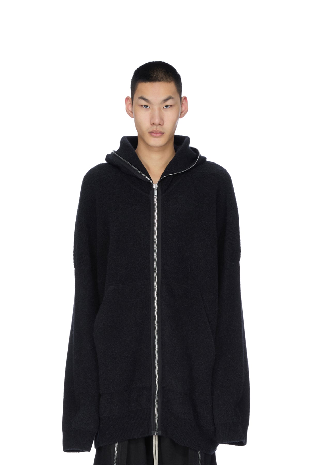 RICK OWENS | GIMP OVERSIZED HOODIE