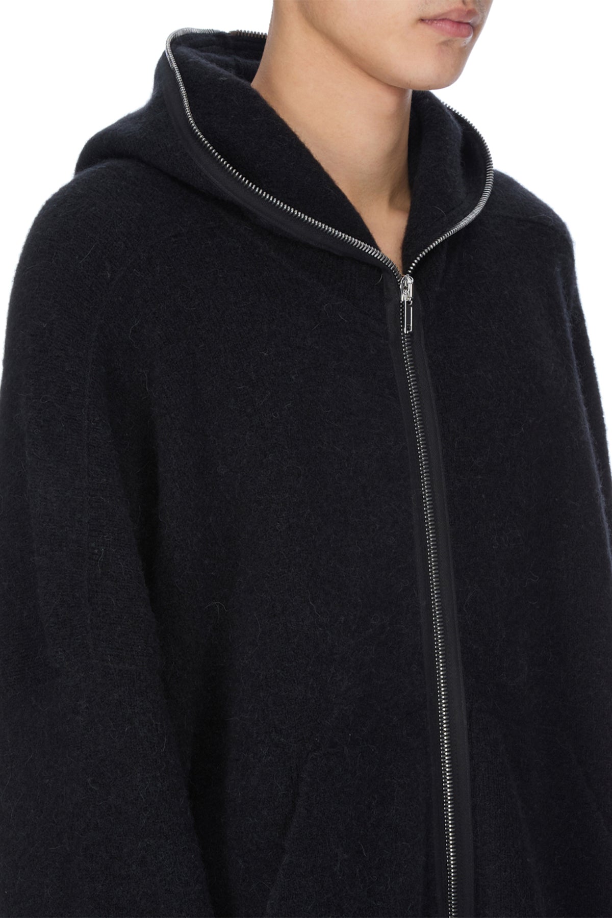 RICK OWENS | GIMP OVERSIZED HOODIE