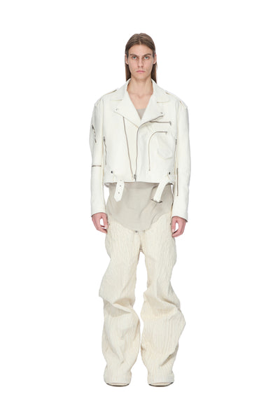 RICK OWENS | CROPPED JUMBO BAUHAUS STOOGES JACKET