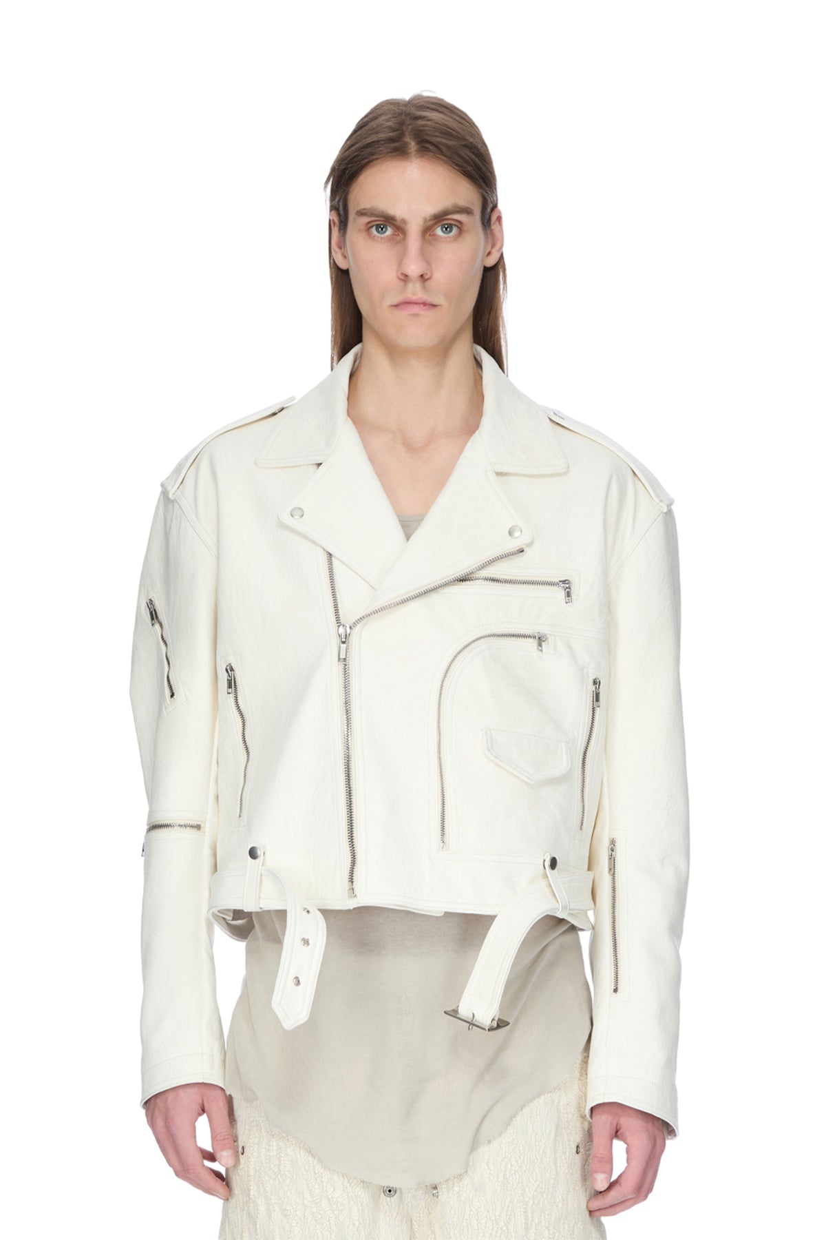 RICK OWENS | CROPPED JUMBO BAUHAUS STOOGES JACKET