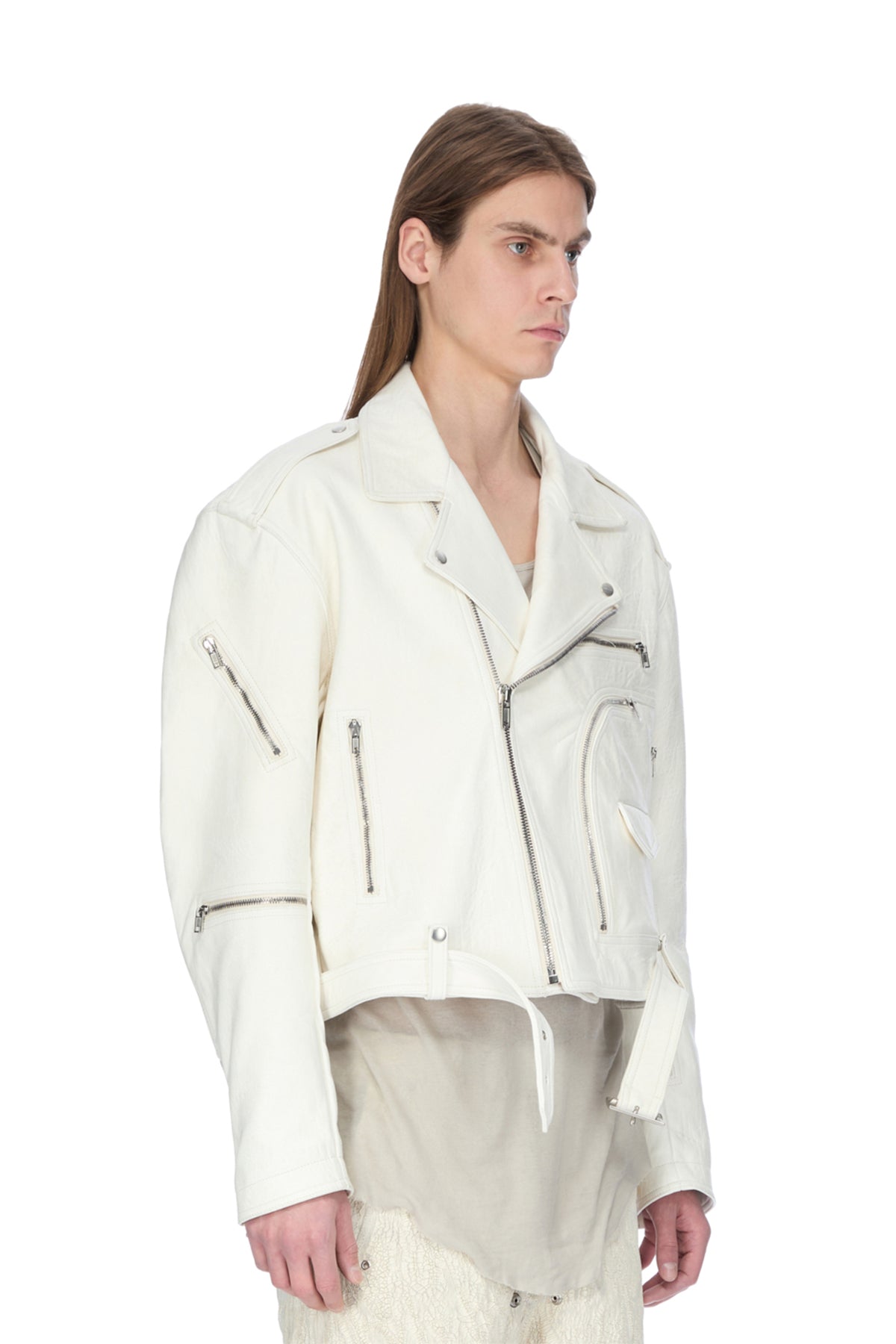 RICK OWENS | CROPPED JUMBO BAUHAUS STOOGES JACKET