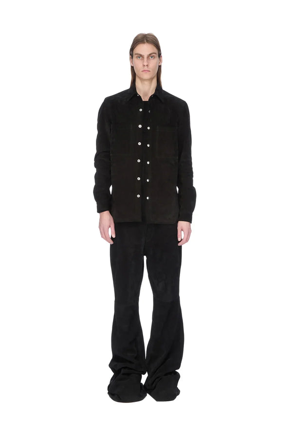 RICK OWENS | SUEDE OUTERSHIRT