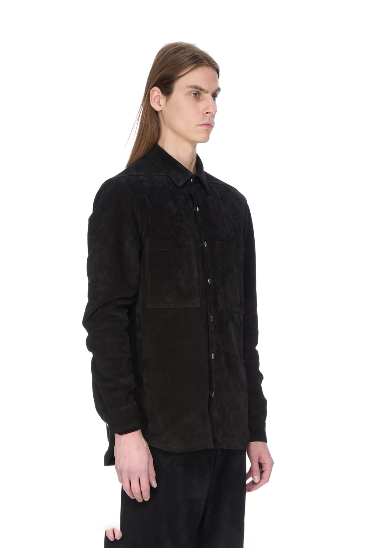 RICK OWENS | SUEDE OUTERSHIRT