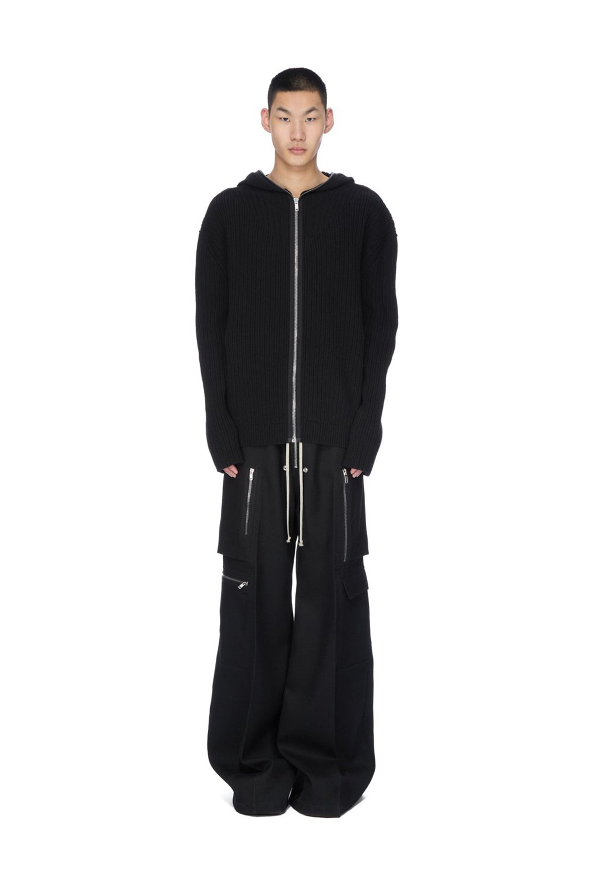 RICK OWENS | ZIPPED HOODIE