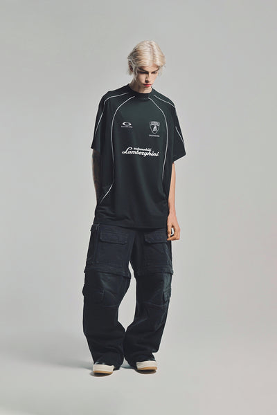 BALENCIAGA＊Automobili Lamborghini Oversized T-Shirt＊送料込 Balenciaga Balenciaga x Automobili Lamborghini Oversized T