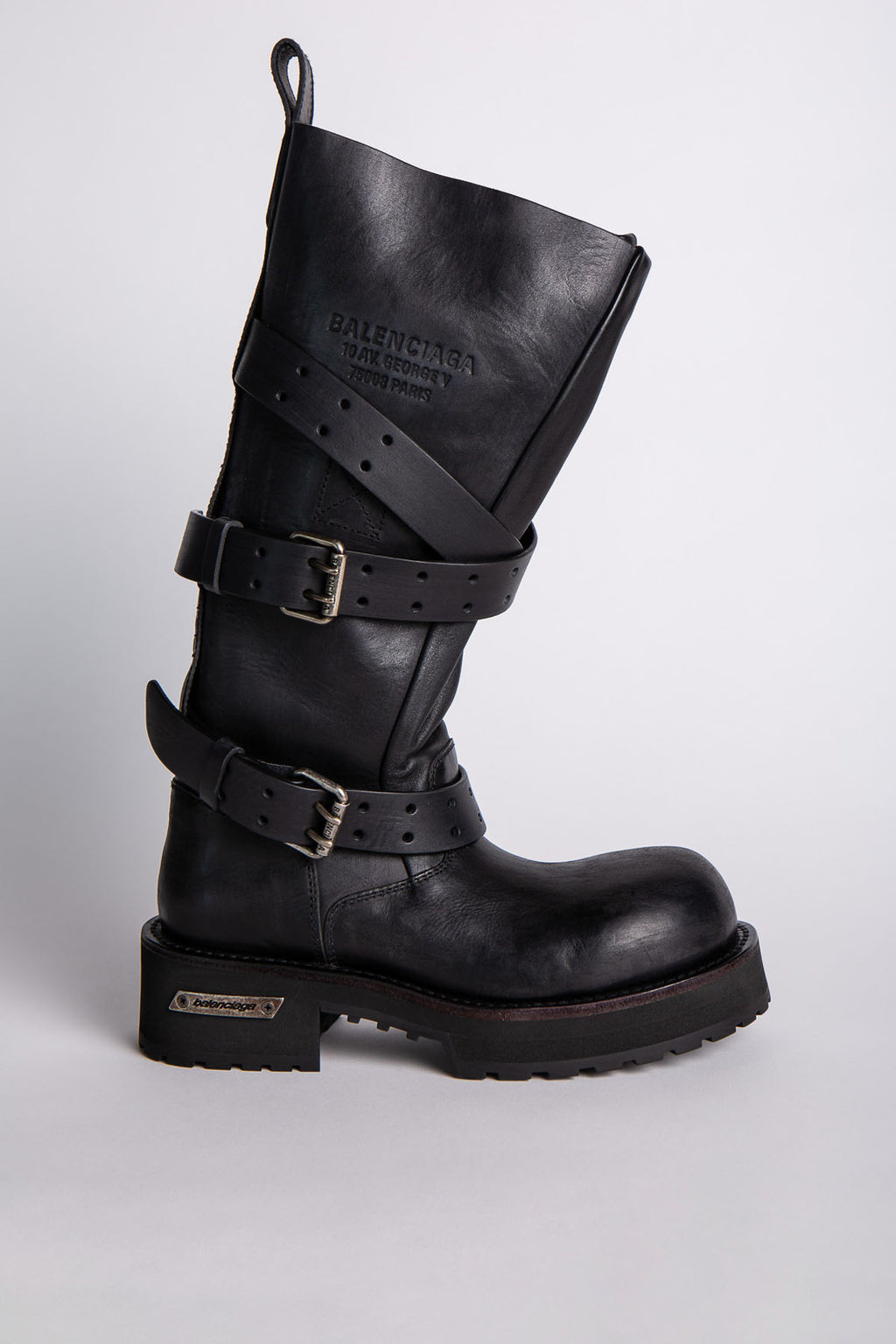 BALENCIAGA WOMEN'S VENOM HIGH BOOTS - Main Image