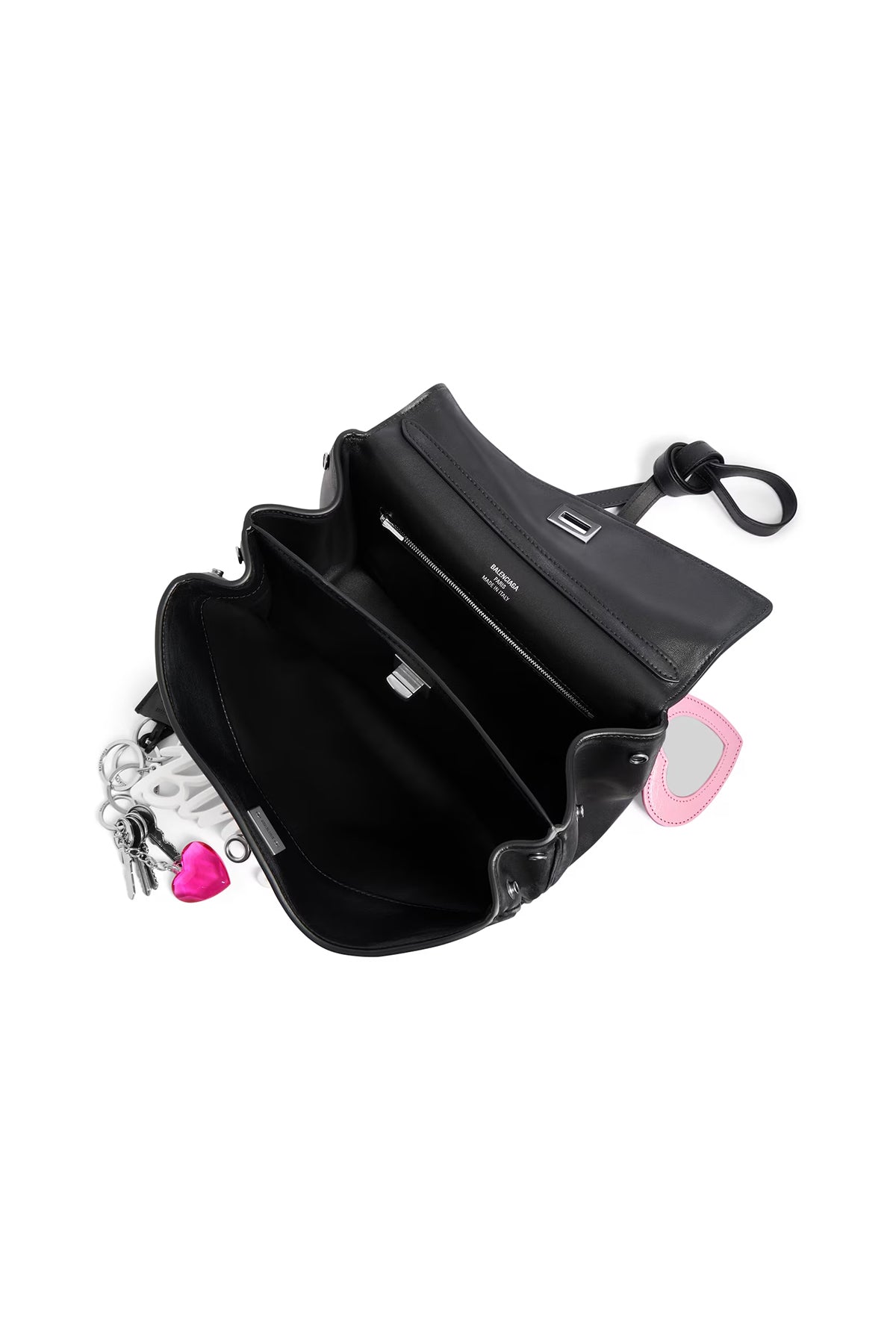 BALENCIAGA | SMALL RODEO HANDBAG WITH ONE CHARM