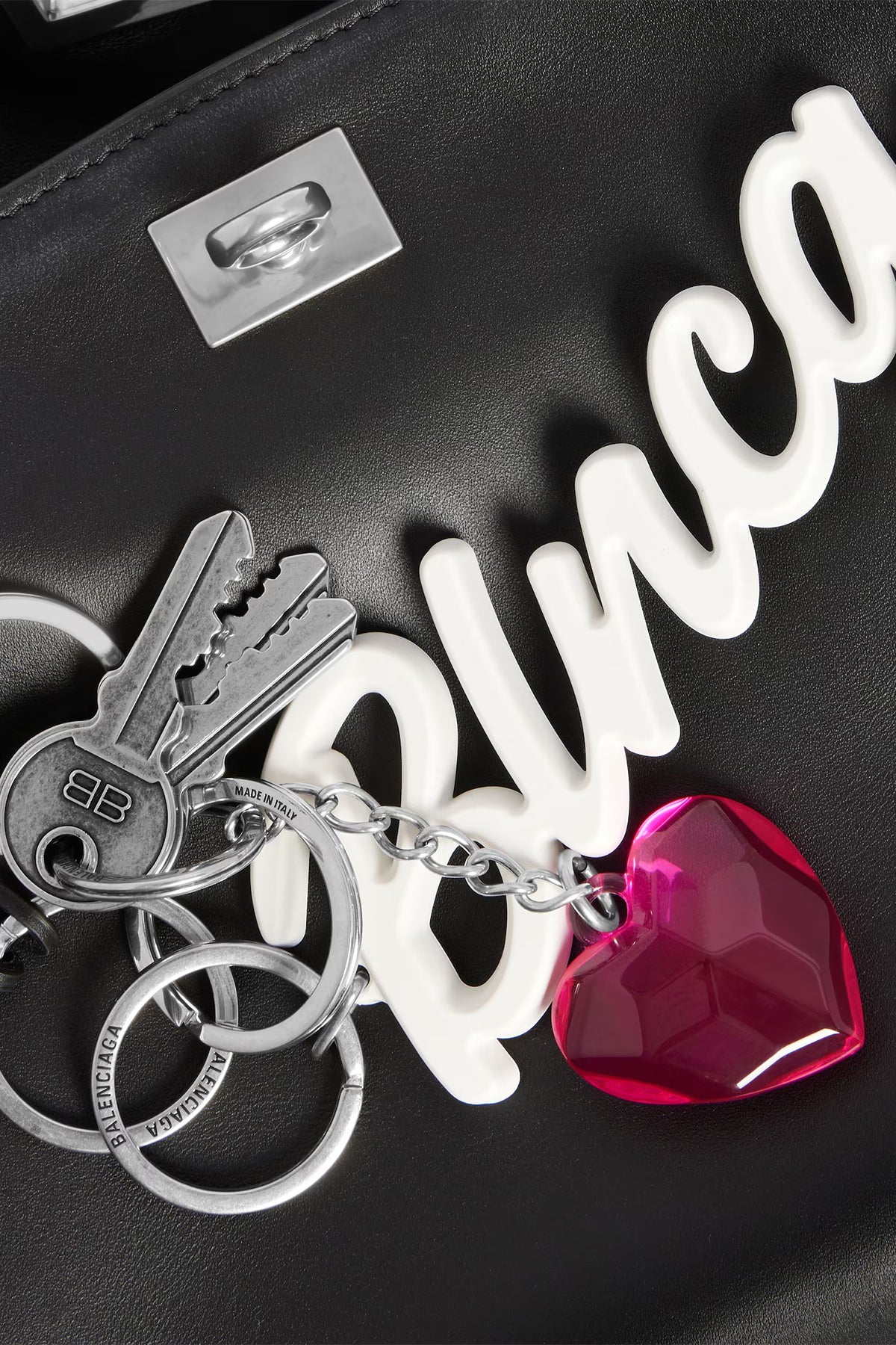 BALENCIAGA | SMALL RODEO HANDBAG WITH ONE CHARM