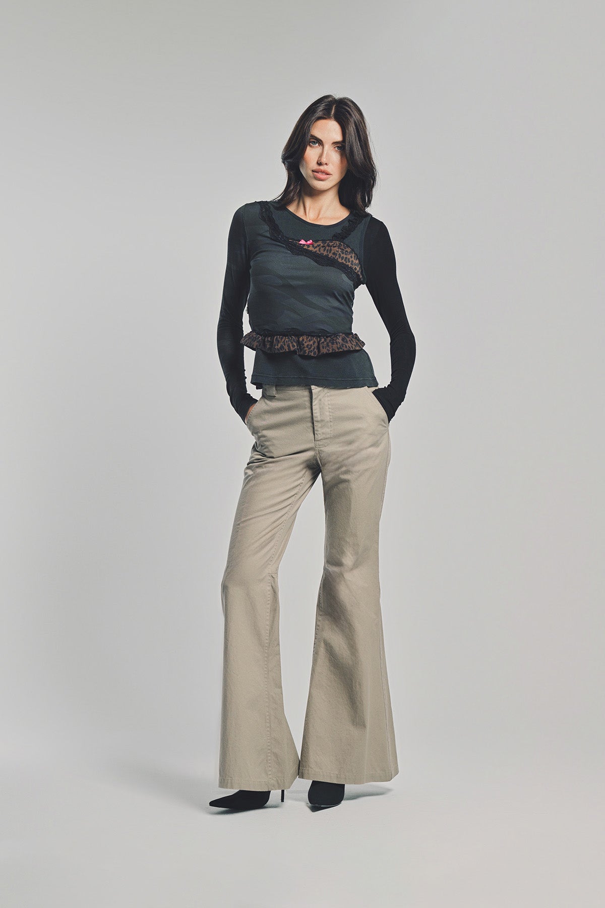 BALENCIAGA | FLARED PANTS