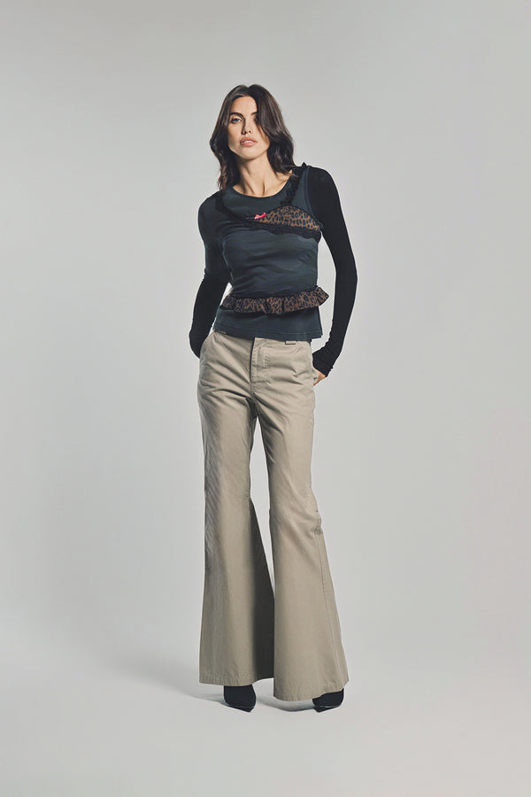 BALENCIAGA | LAYERED ASYMMETRIC TOP