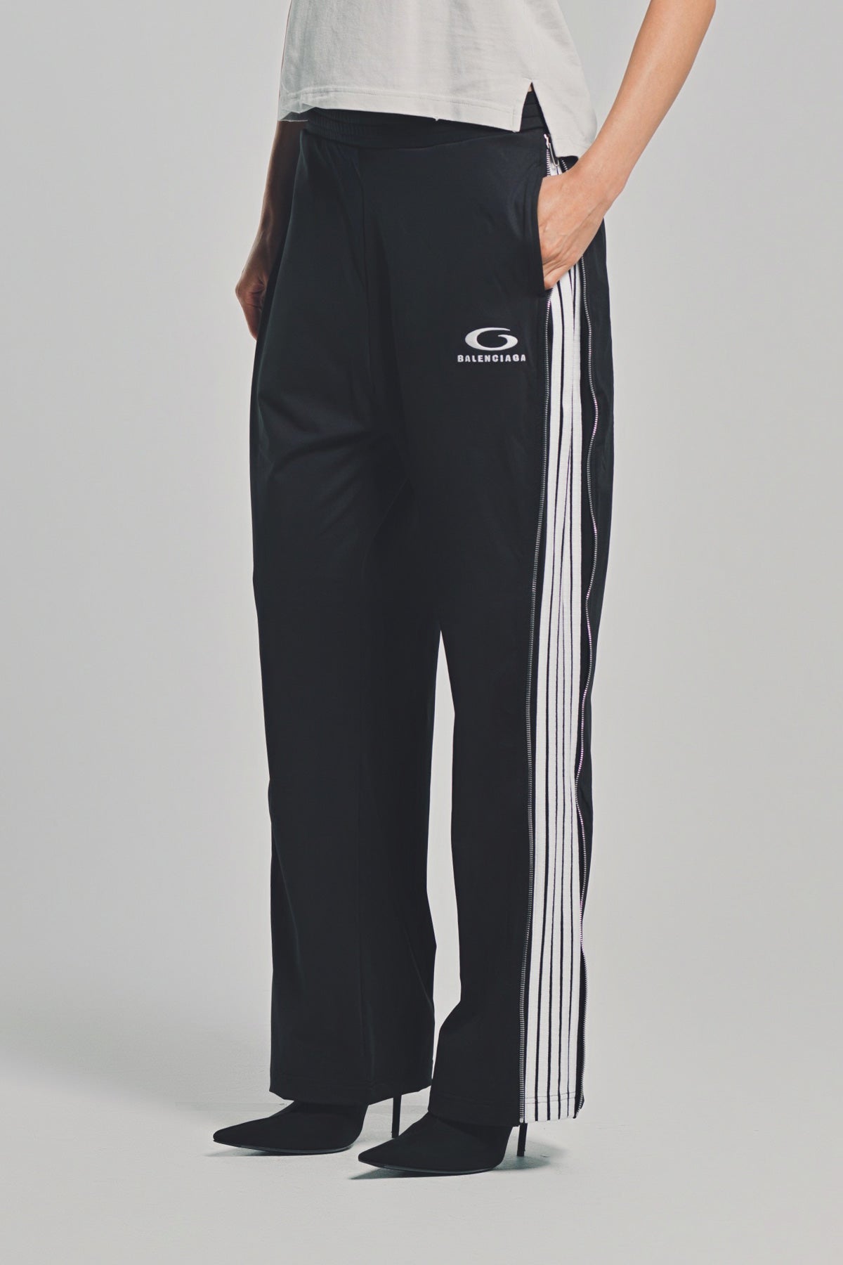 BALENCIAGA | LOOP SPORTS ICON ZIPPED SWEATPANTS