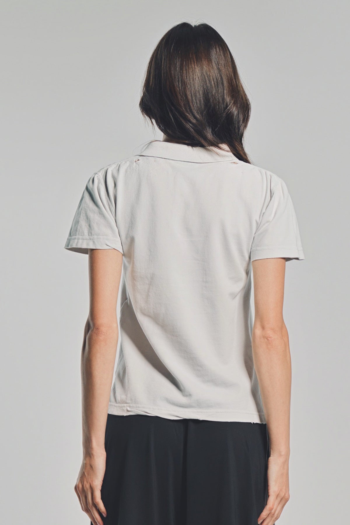 Balenciaga L/S POLO garde-robe バレンシアガ ポロ Polo shirt collars are engineered to have two styling options