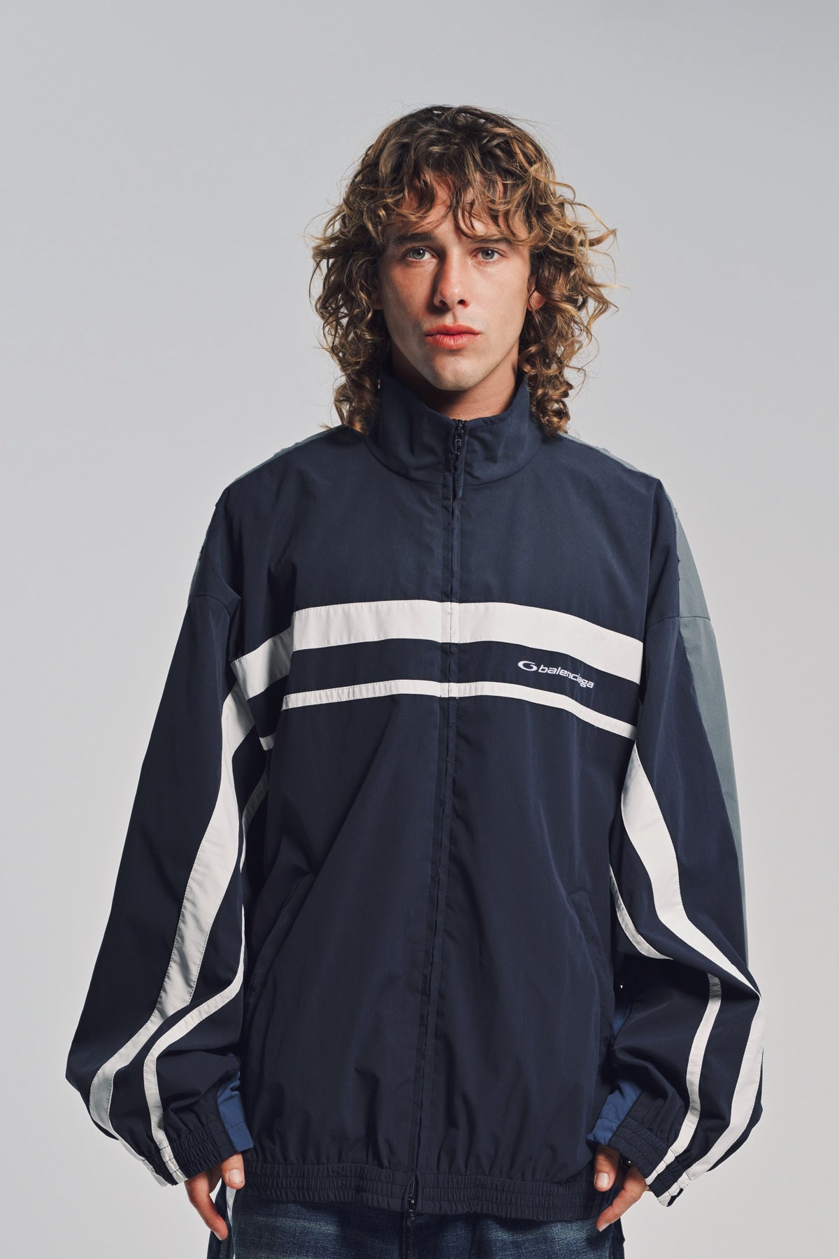 BALENCIAGA | 50/50 TRACKSUIT JACKET