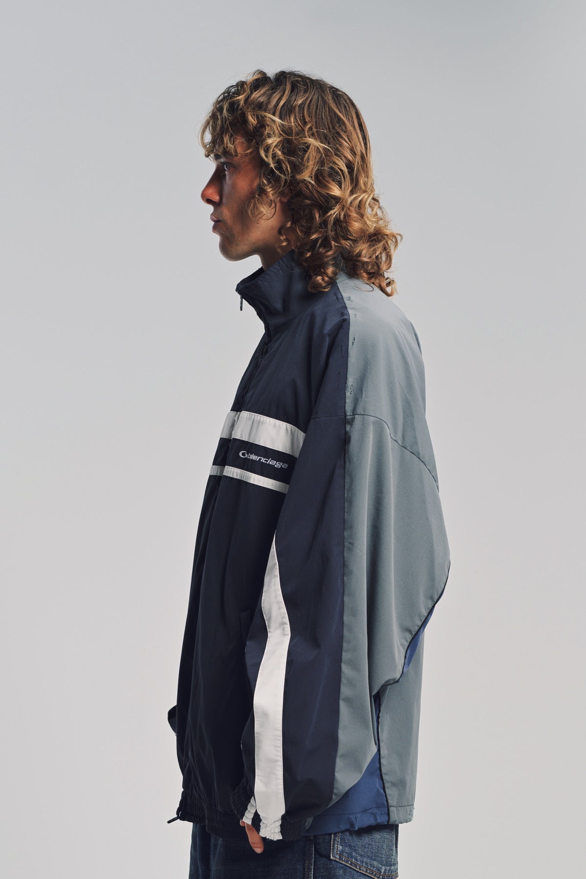 BALENCIAGA | 50/50 TRACKSUIT JACKET