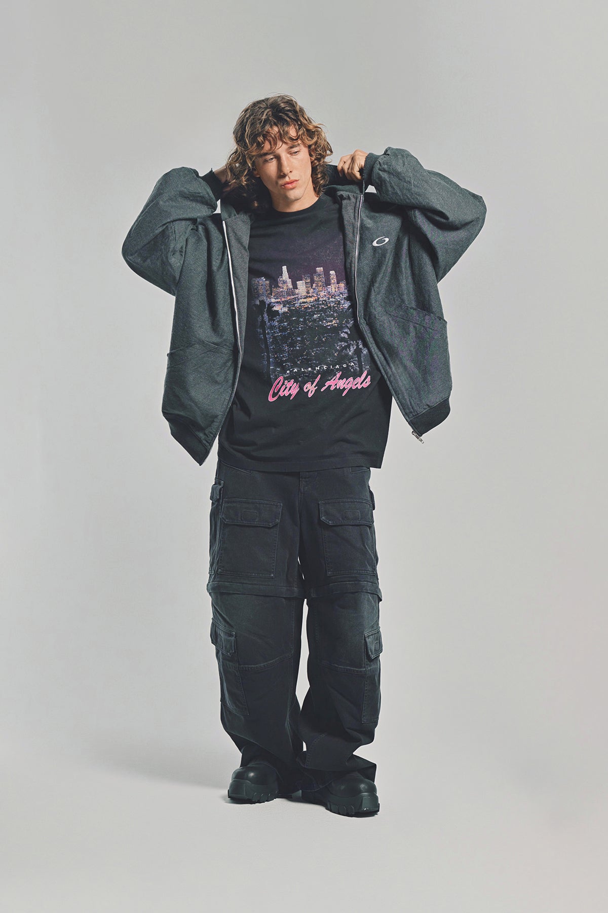 BALENCIAGA | TROMPE L'OEIL HOODIE