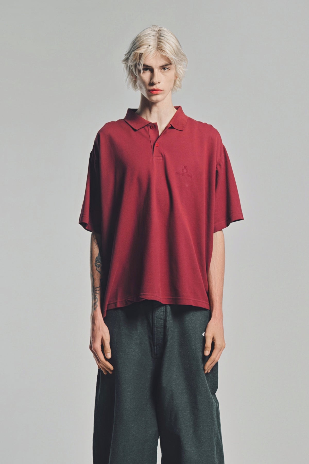 BALENCIAGA | NANO BB SHORT SLEEVE REGULAR POLO