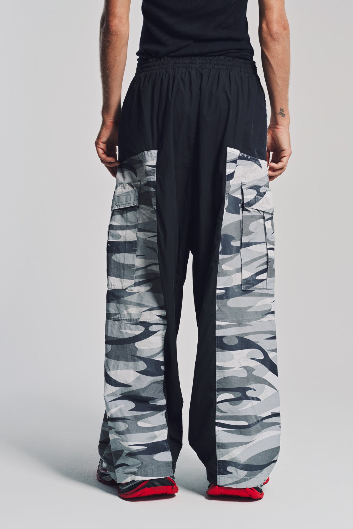 BALENCIAGA | CUT-UP TRACKSUIT PANTS